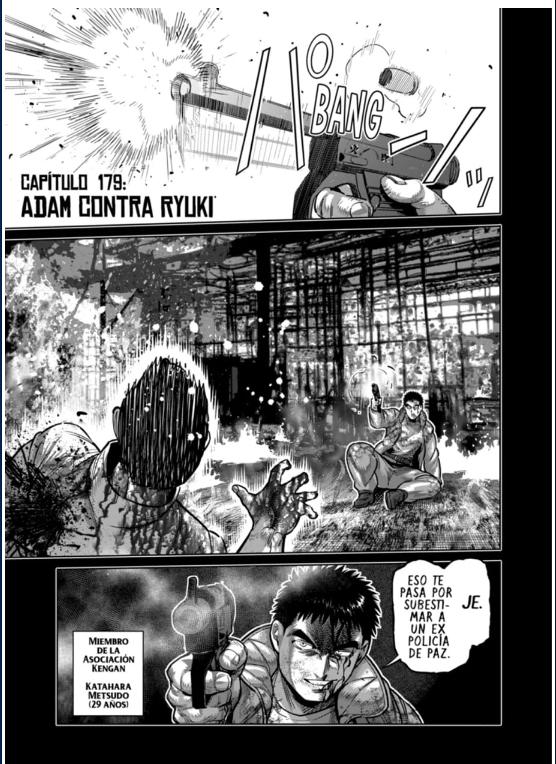Kengan Omega capítulo 179 página 1