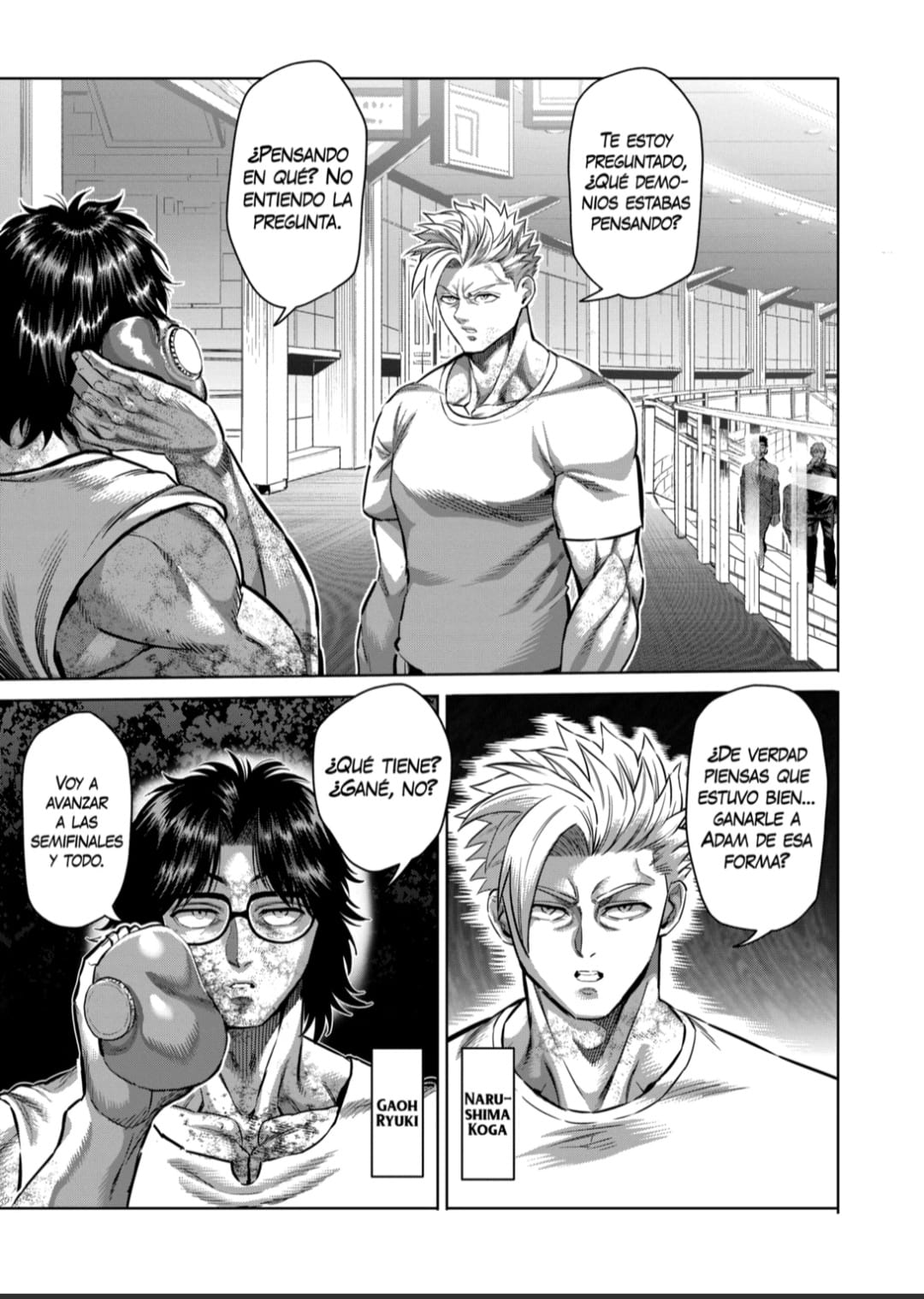 Kengan Omega capítulo 183 página 7