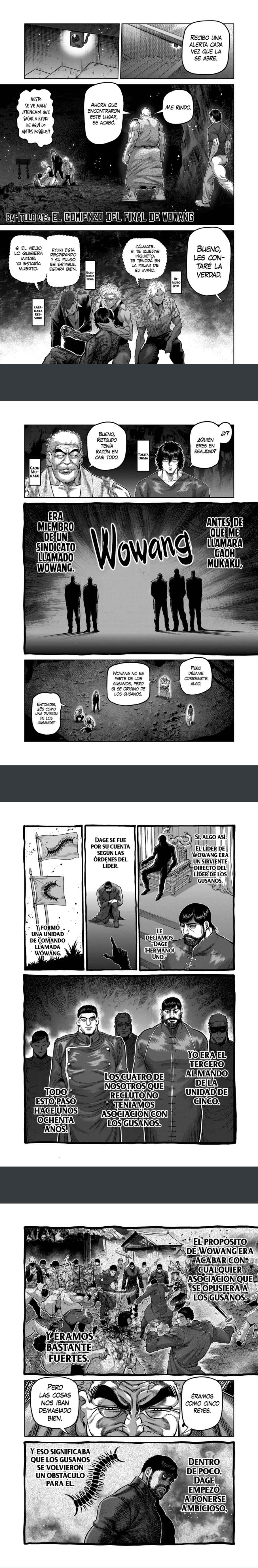 Kengan Omega capítulo 213 página 1