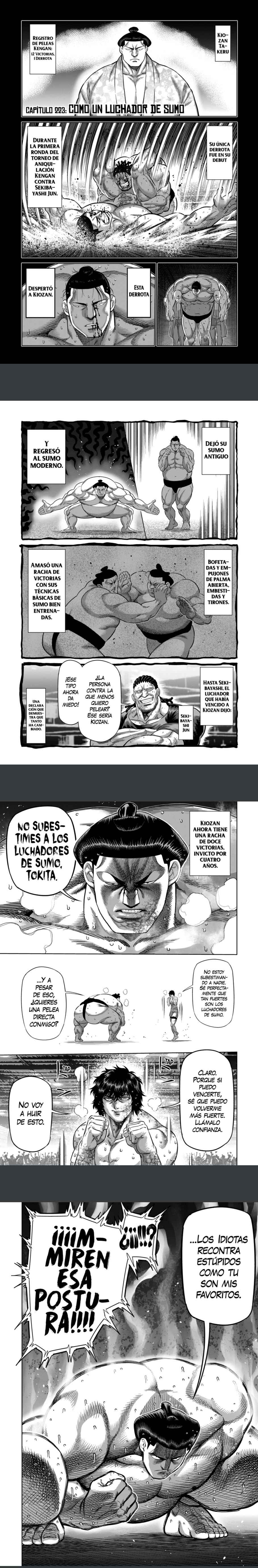 Kengan Omega capítulo 223 página 1