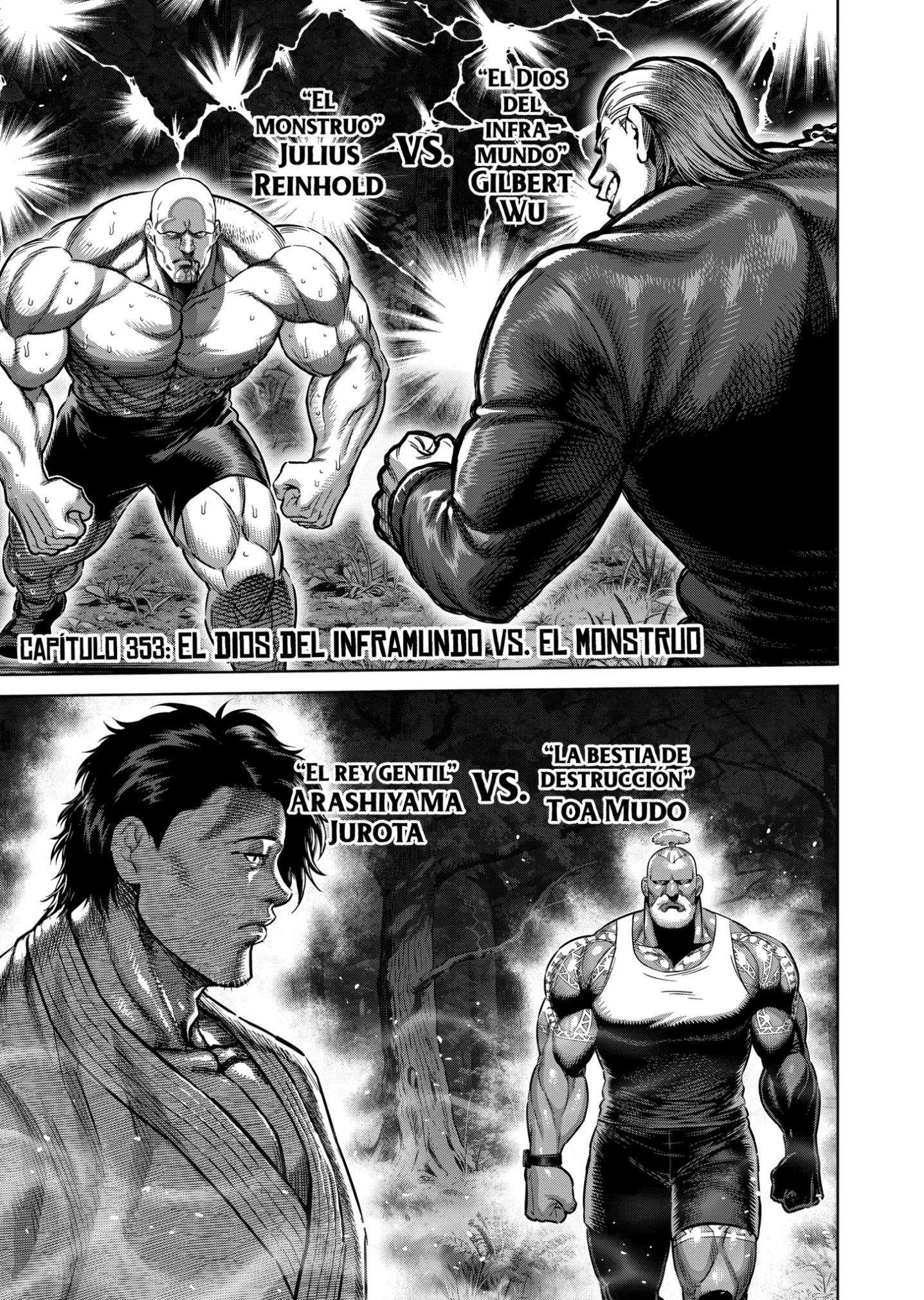 Kengan Omega capítulo 353 página 1