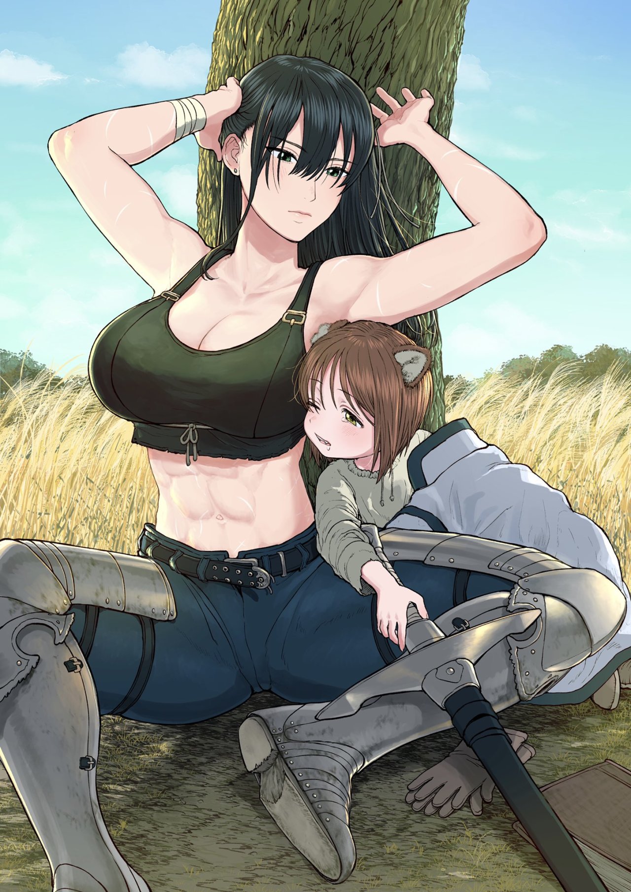Onna Kishi to Kemomimi no Ko capítulo 21 página 1