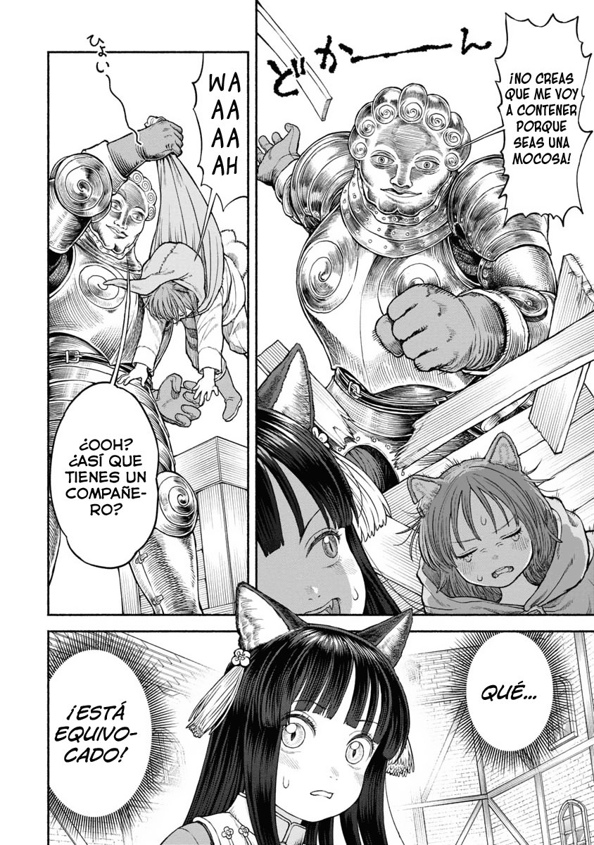 Onna Kishi to Kemomimi no Ko capítulo 23 página 14