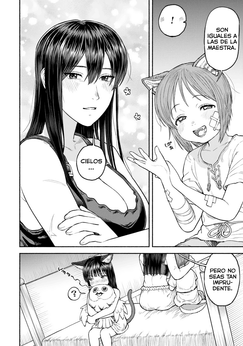 Onna Kishi to Kemomimi no Ko capítulo 27 página 14