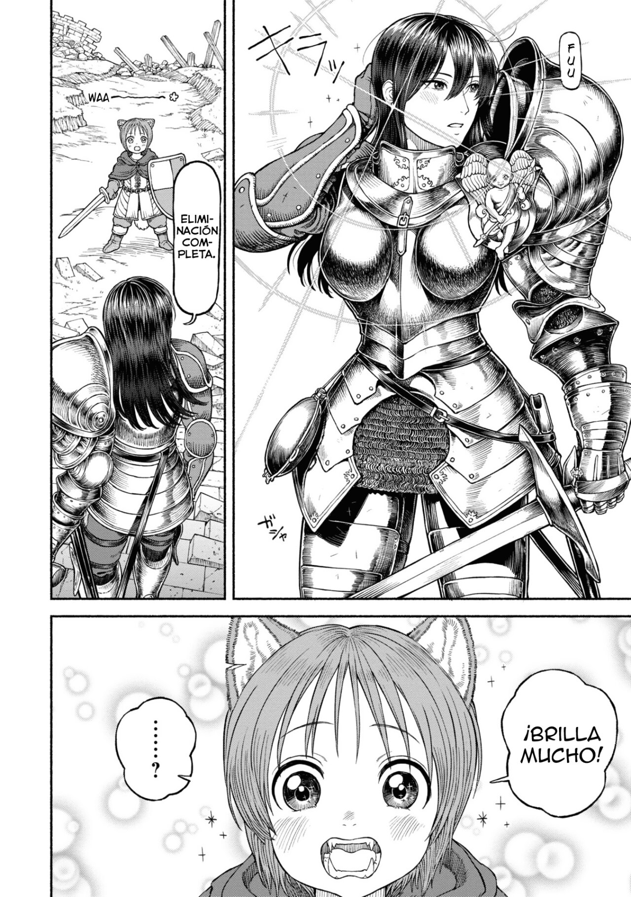Onna Kishi to Kemomimi no Ko capítulo 31.5 página 3