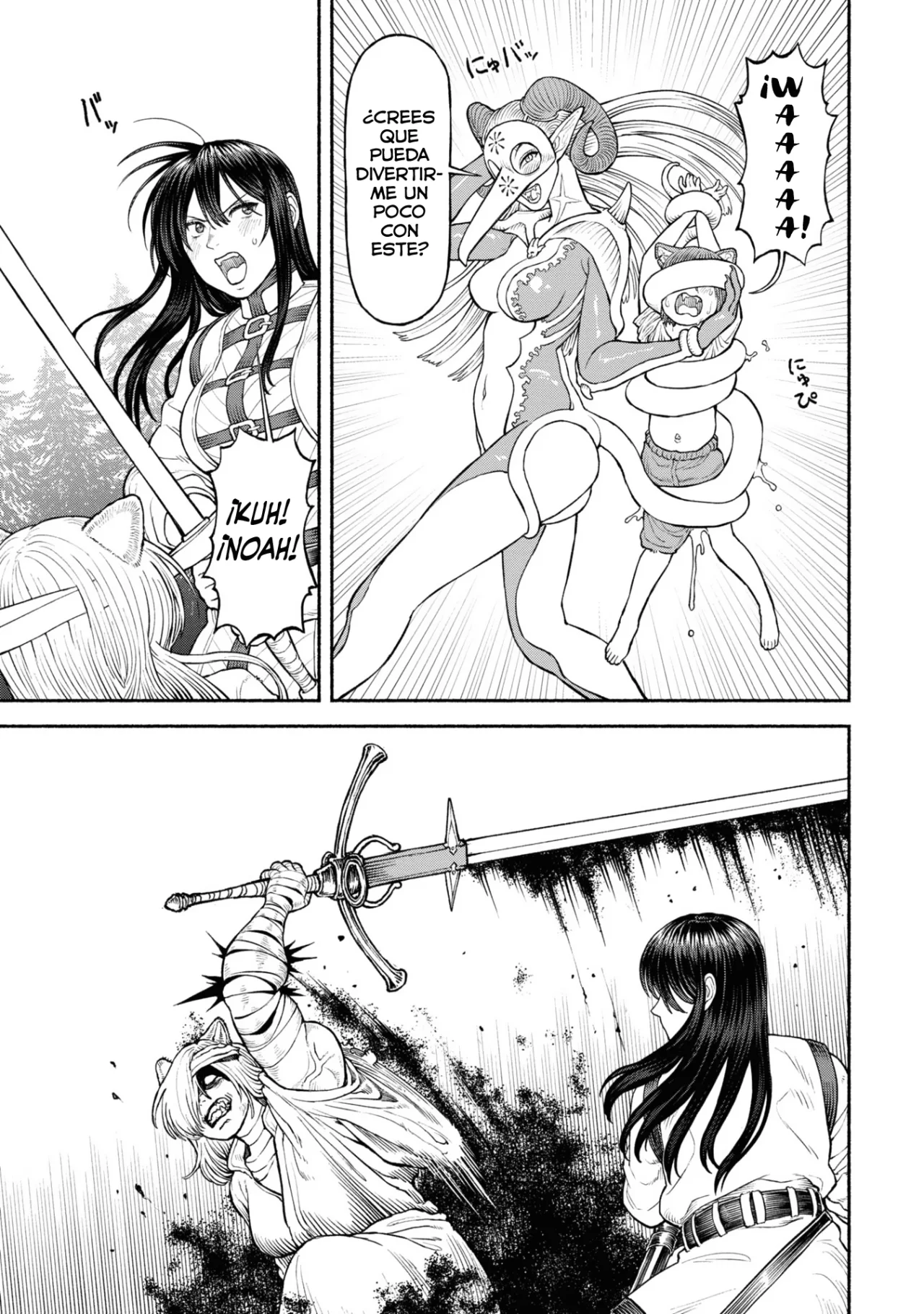 Onna Kishi to Kemomimi no Ko capítulo 33 página 6
