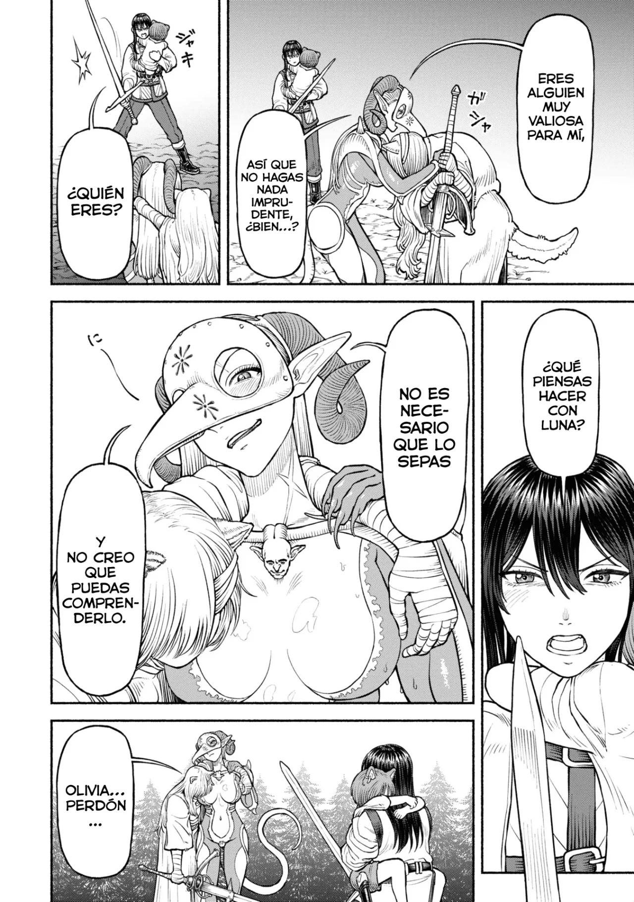 Onna Kishi to Kemomimi no Ko capítulo 33 página 9