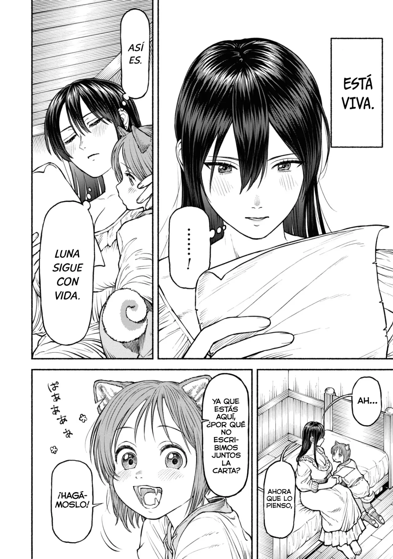 Onna Kishi to Kemomimi no Ko capítulo 34 página 13