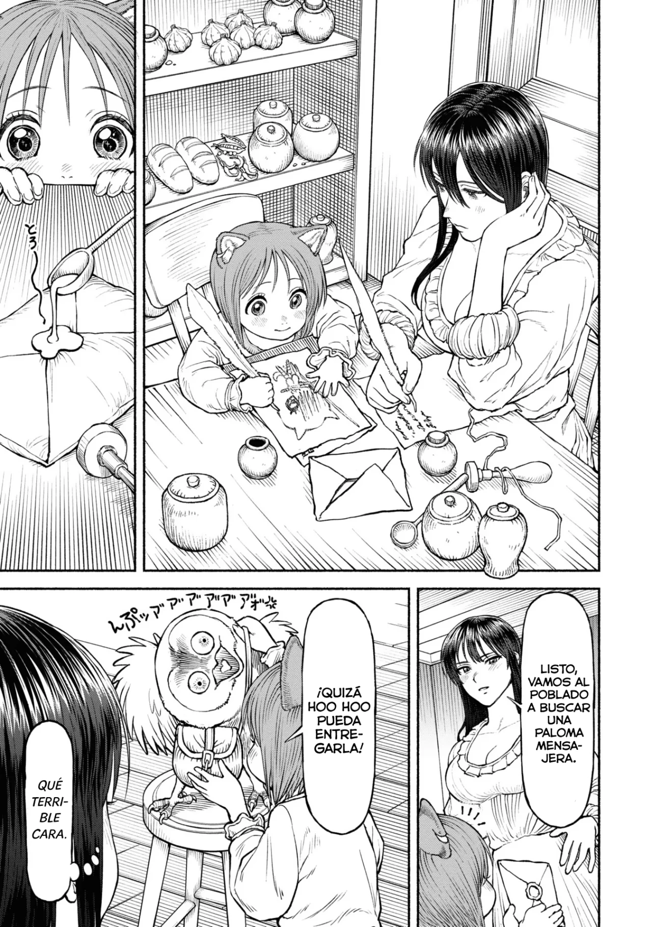 Onna Kishi to Kemomimi no Ko capítulo 34 página 14