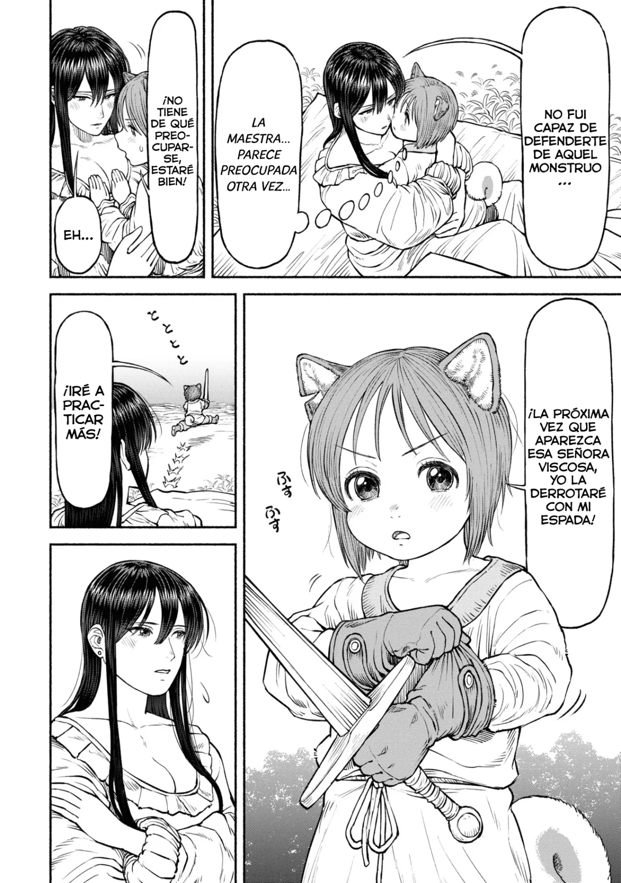 Onna Kishi to Kemomimi no Ko capítulo 34 página 5