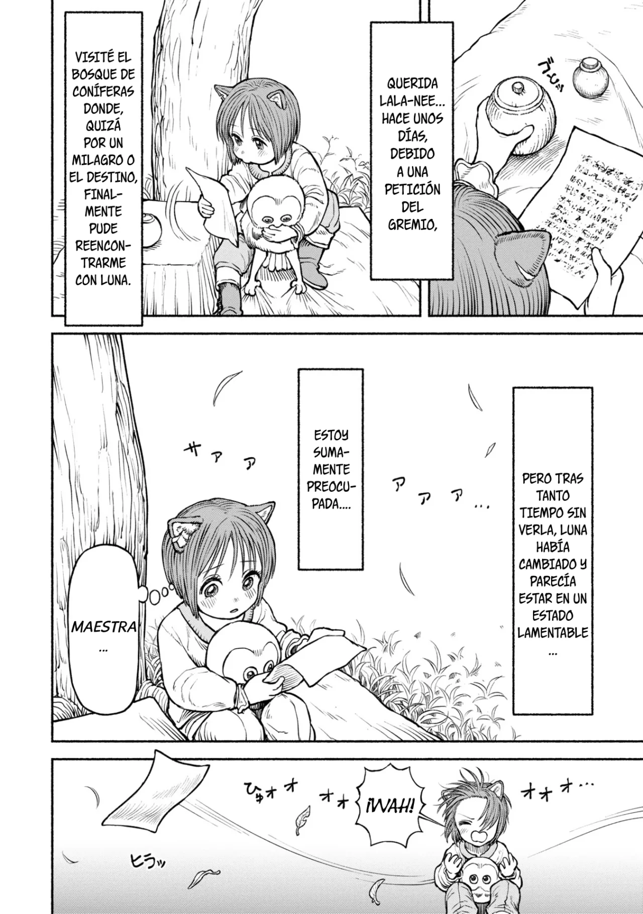Onna Kishi to Kemomimi no Ko capítulo 34 página 9