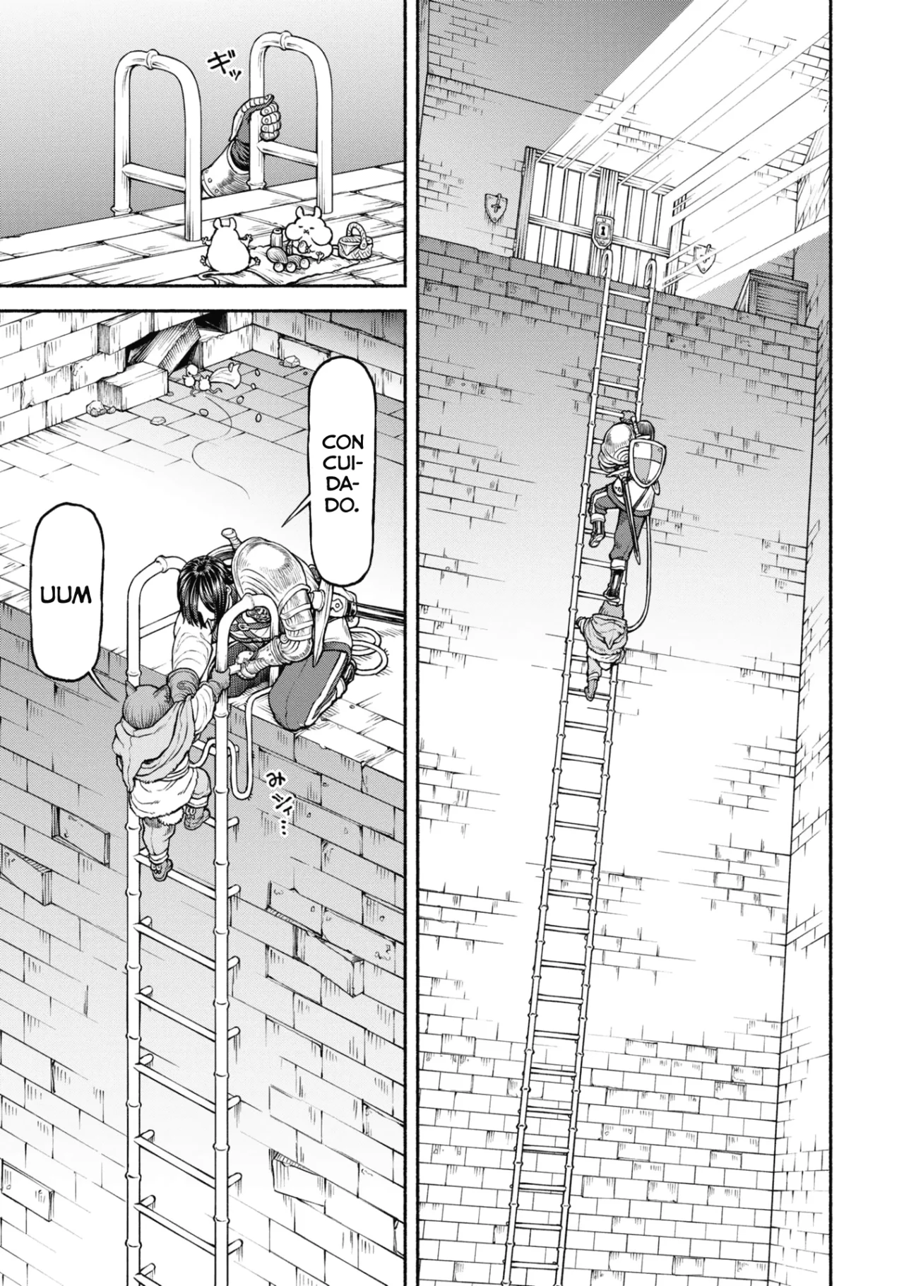 Onna Kishi to Kemomimi no Ko capítulo 35 página 11