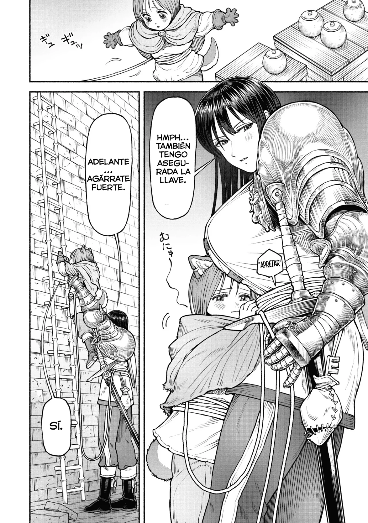 Onna Kishi to Kemomimi no Ko capítulo 35 página 4
