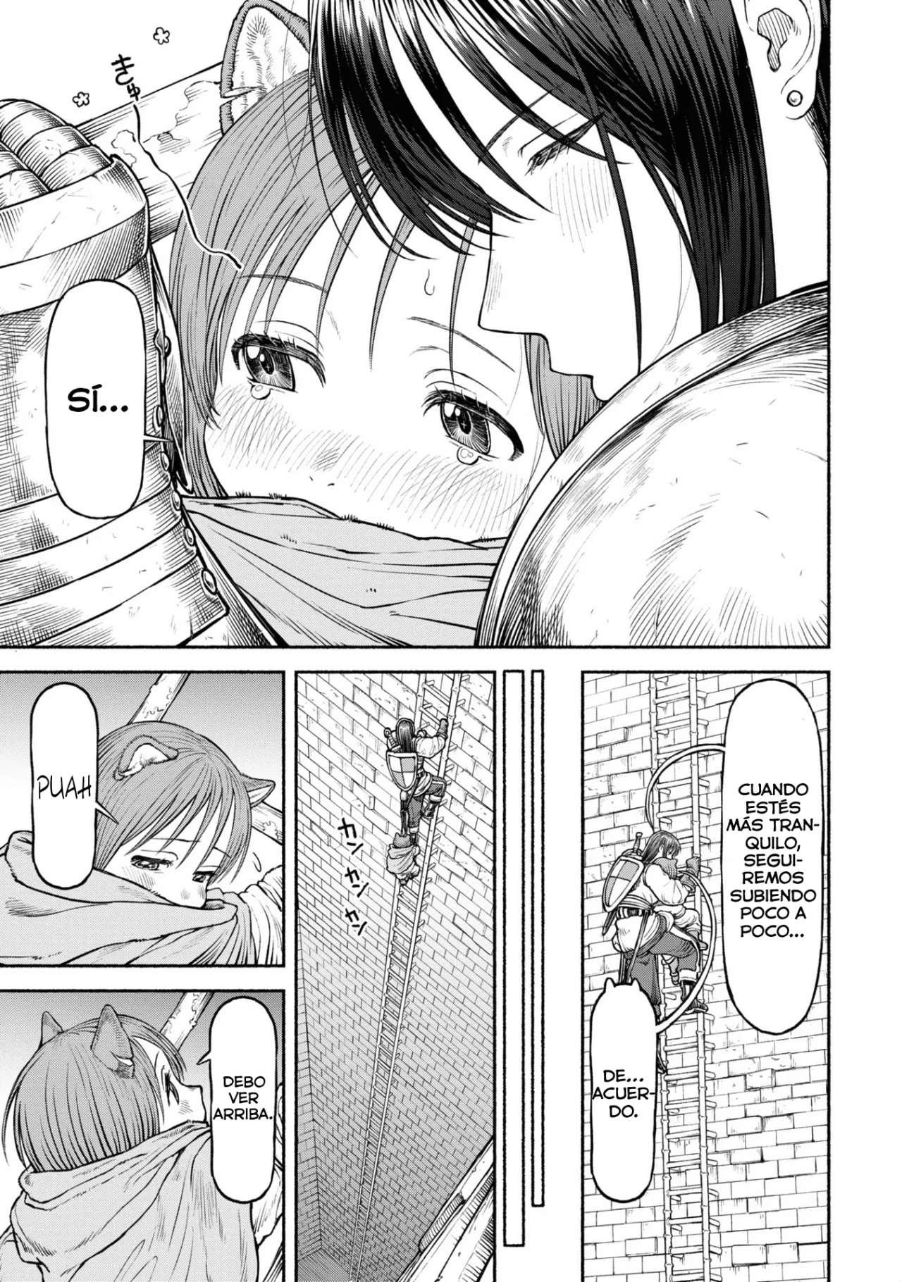 Onna Kishi to Kemomimi no Ko capítulo 35 página 9