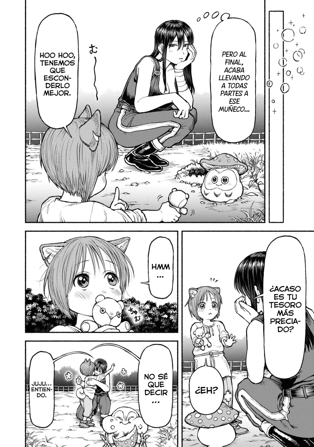 Onna Kishi to Kemomimi no Ko capítulo 36 página 12
