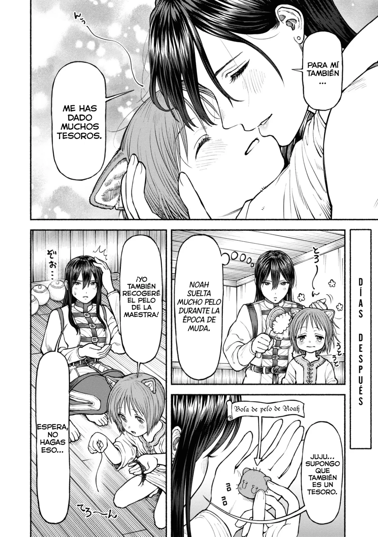 Onna Kishi to Kemomimi no Ko capítulo 36 página 14