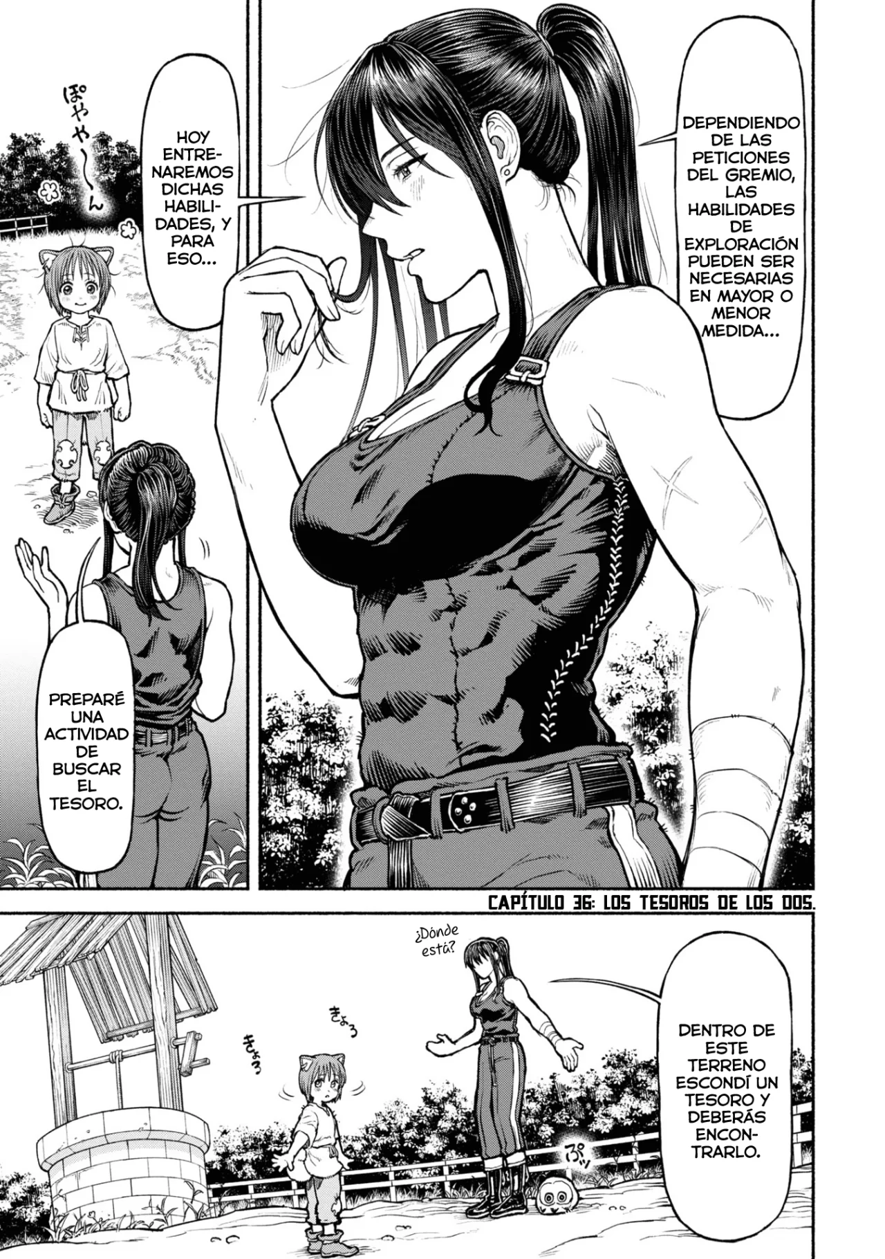 Onna Kishi to Kemomimi no Ko capítulo 36 página 3