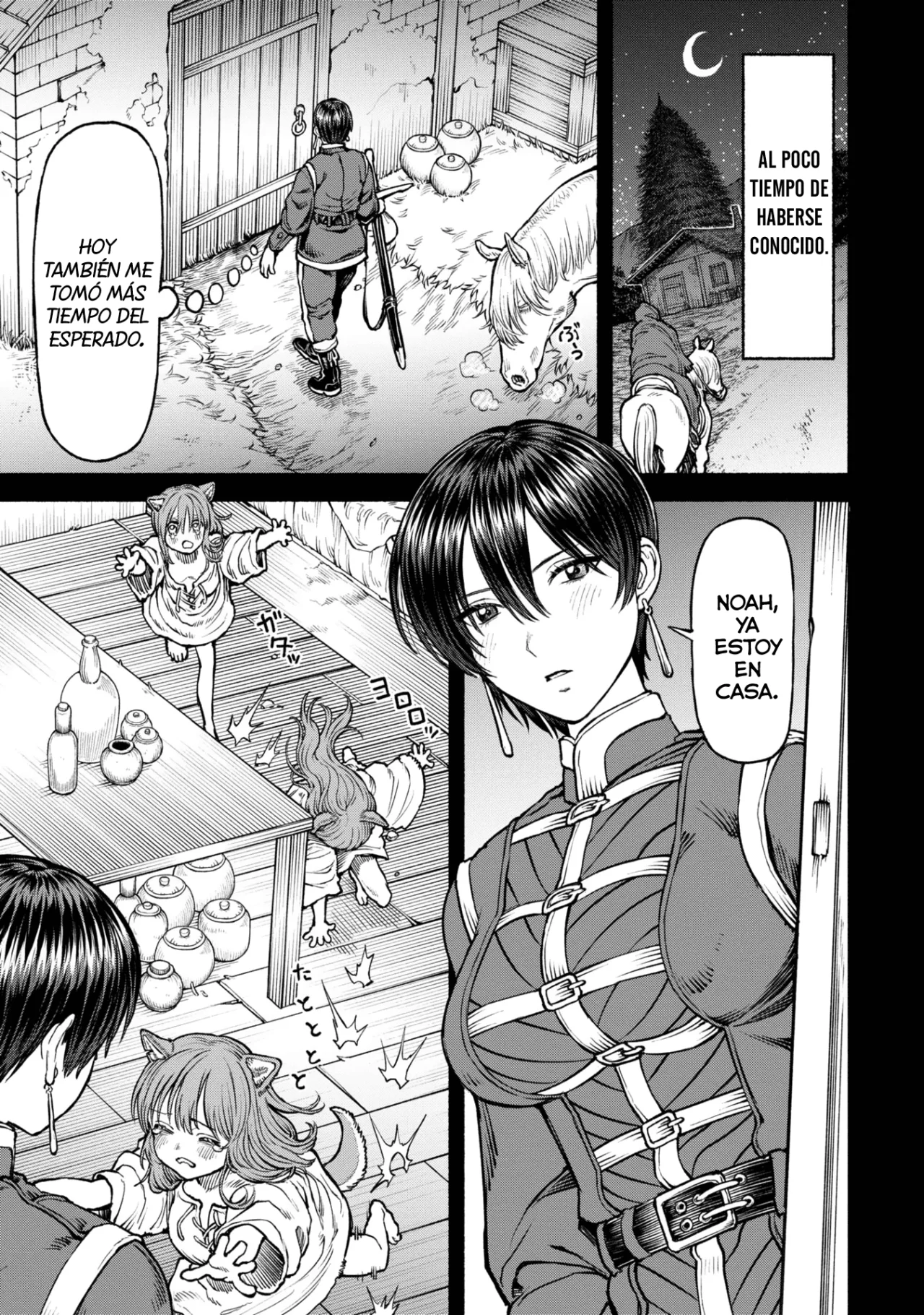 Onna Kishi to Kemomimi no Ko capítulo 36 página 9
