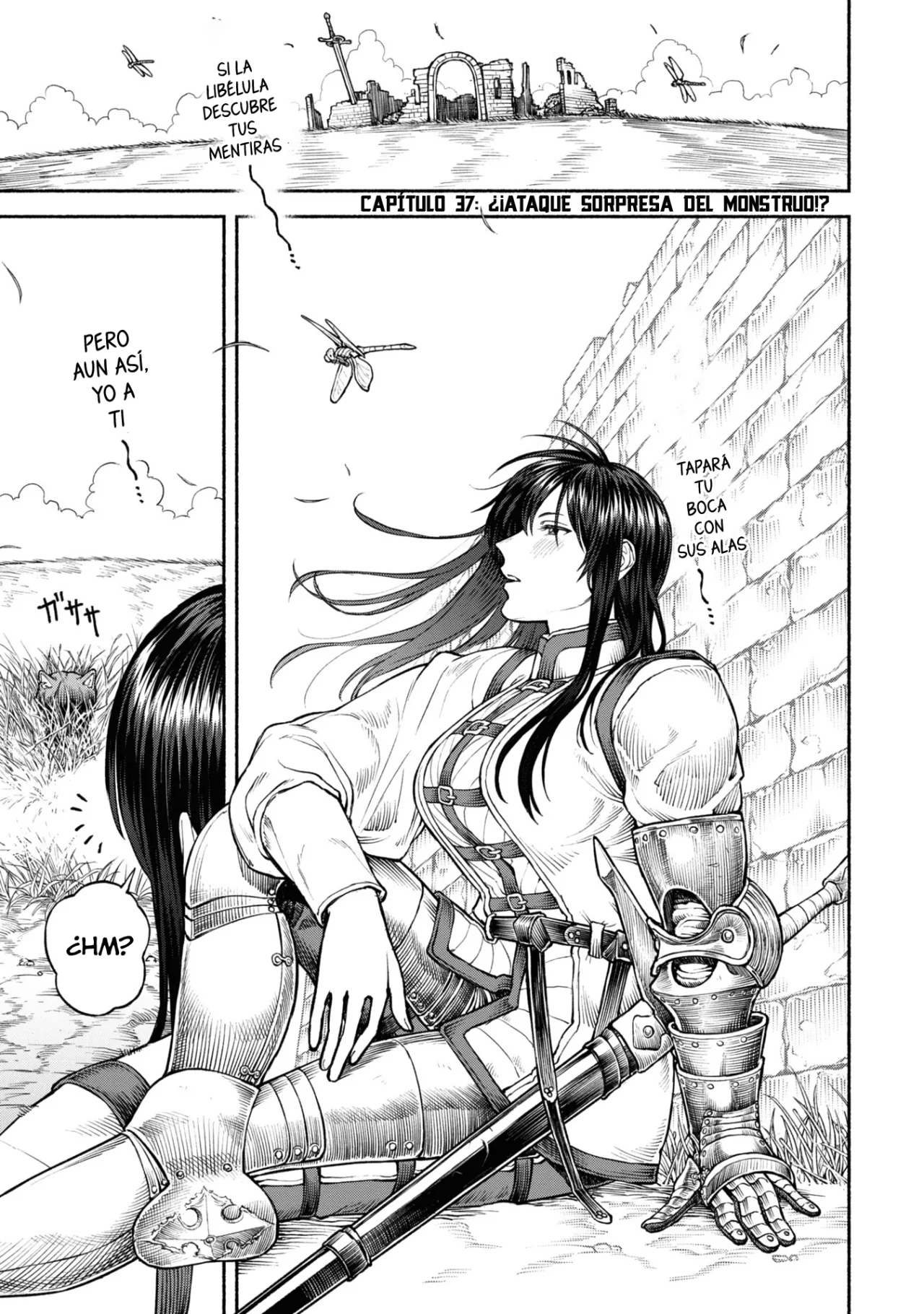 Onna Kishi to Kemomimi no Ko capítulo 37 página 3