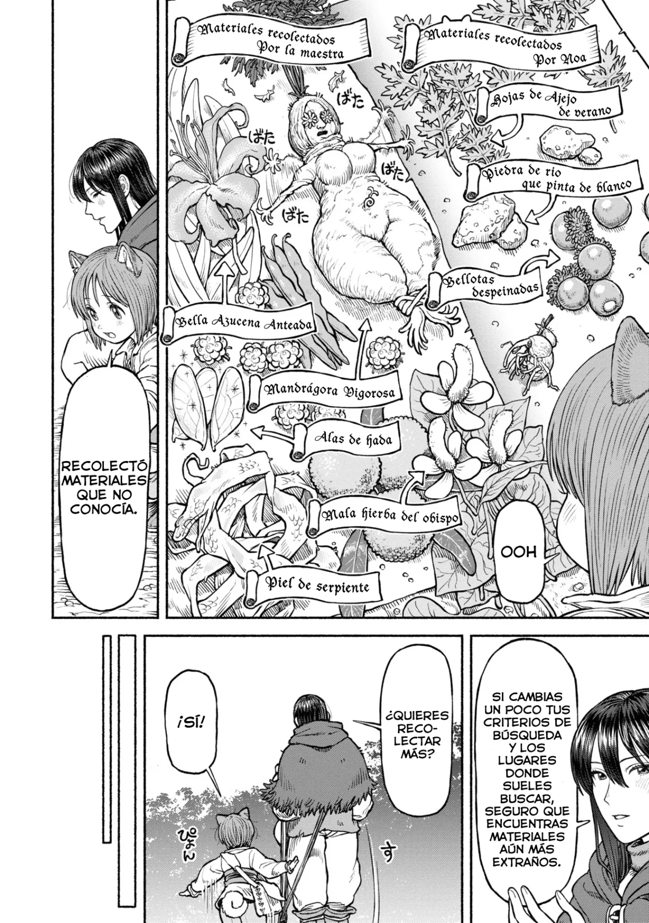 Onna Kishi to Kemomimi no Ko capítulo 38 página 4