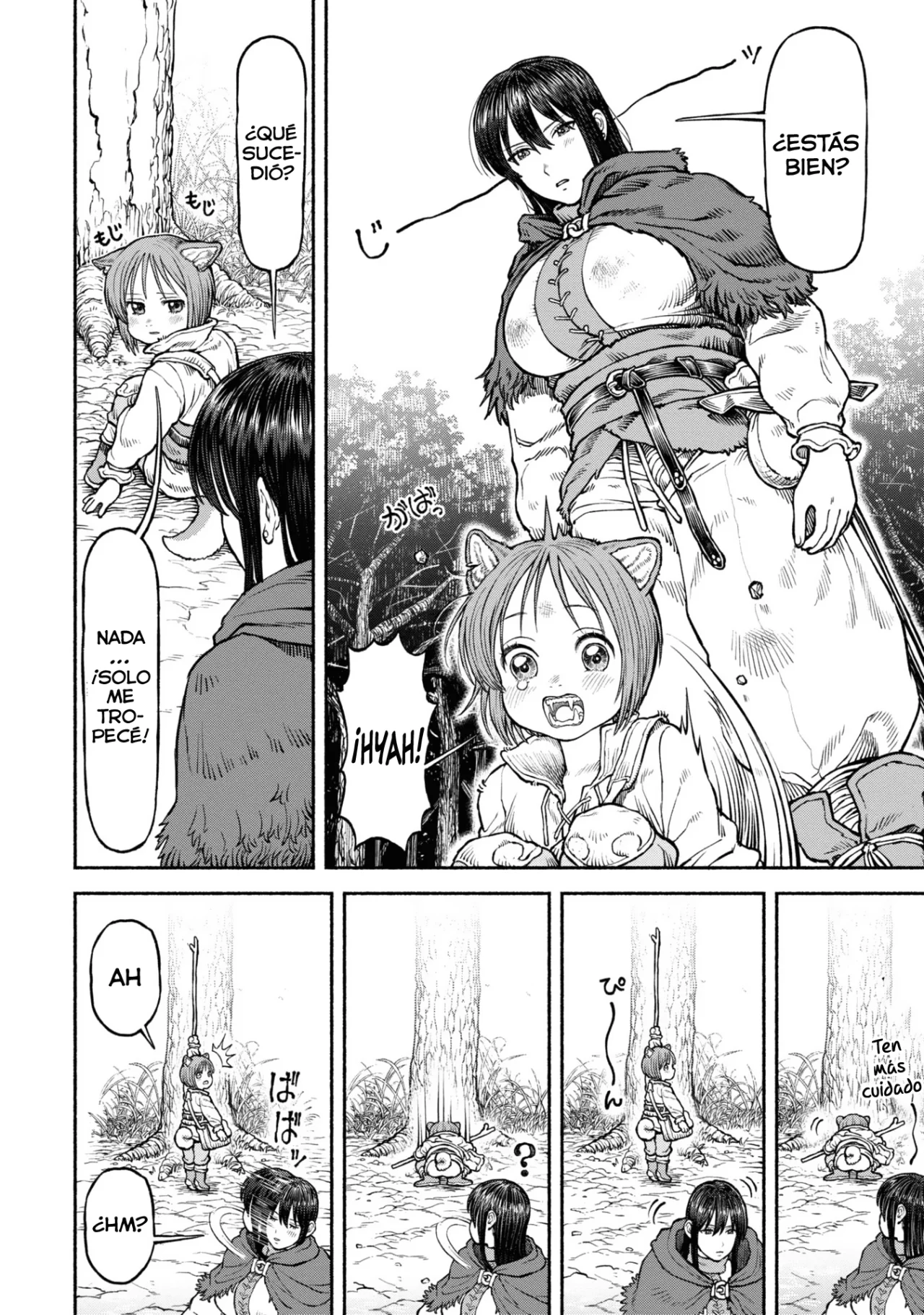 Onna Kishi to Kemomimi no Ko capítulo 38 página 8