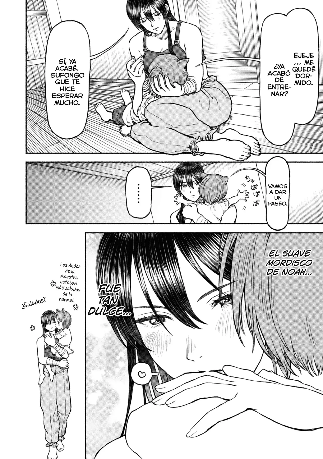 Onna Kishi to Kemomimi no Ko capítulo 39 página 8