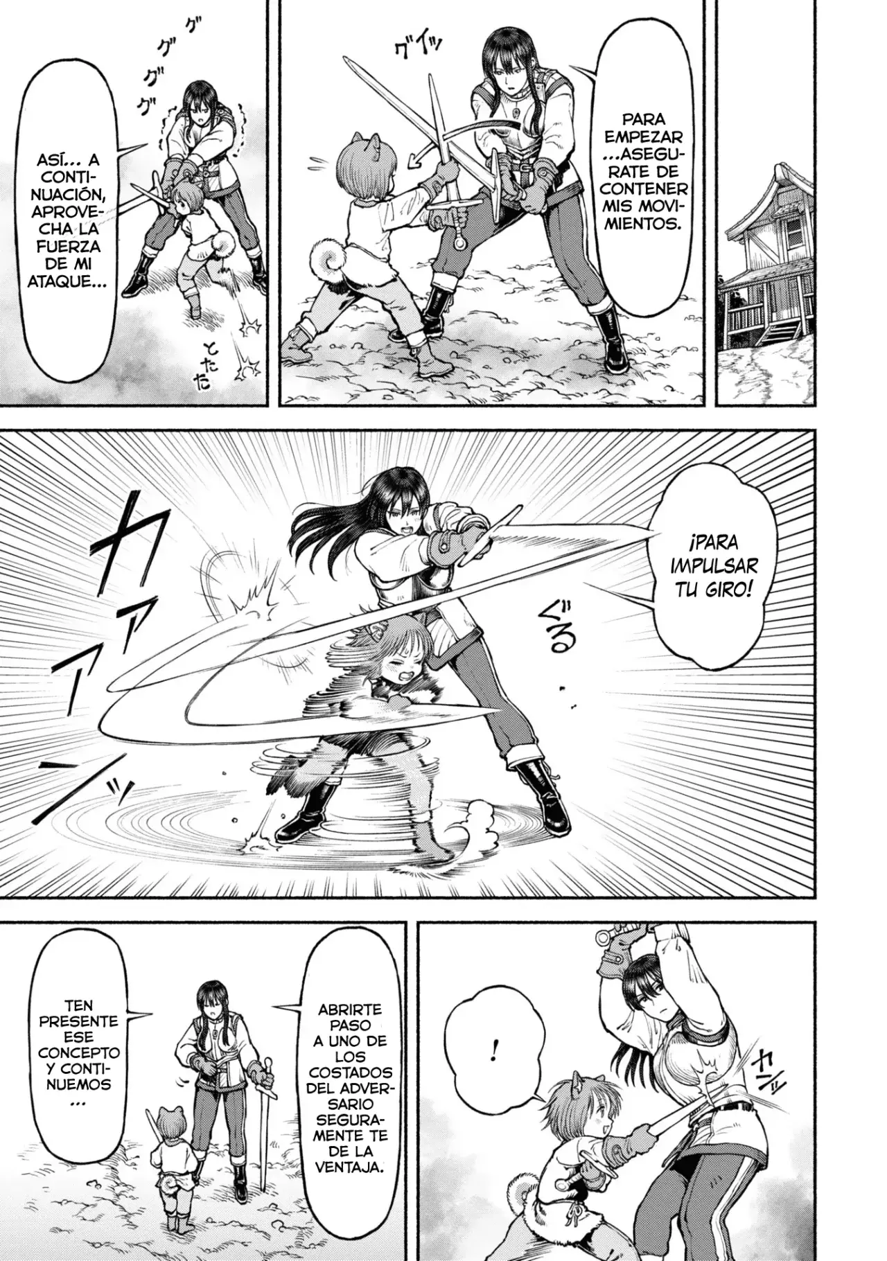 Onna Kishi to Kemomimi no Ko capítulo 40 página 5