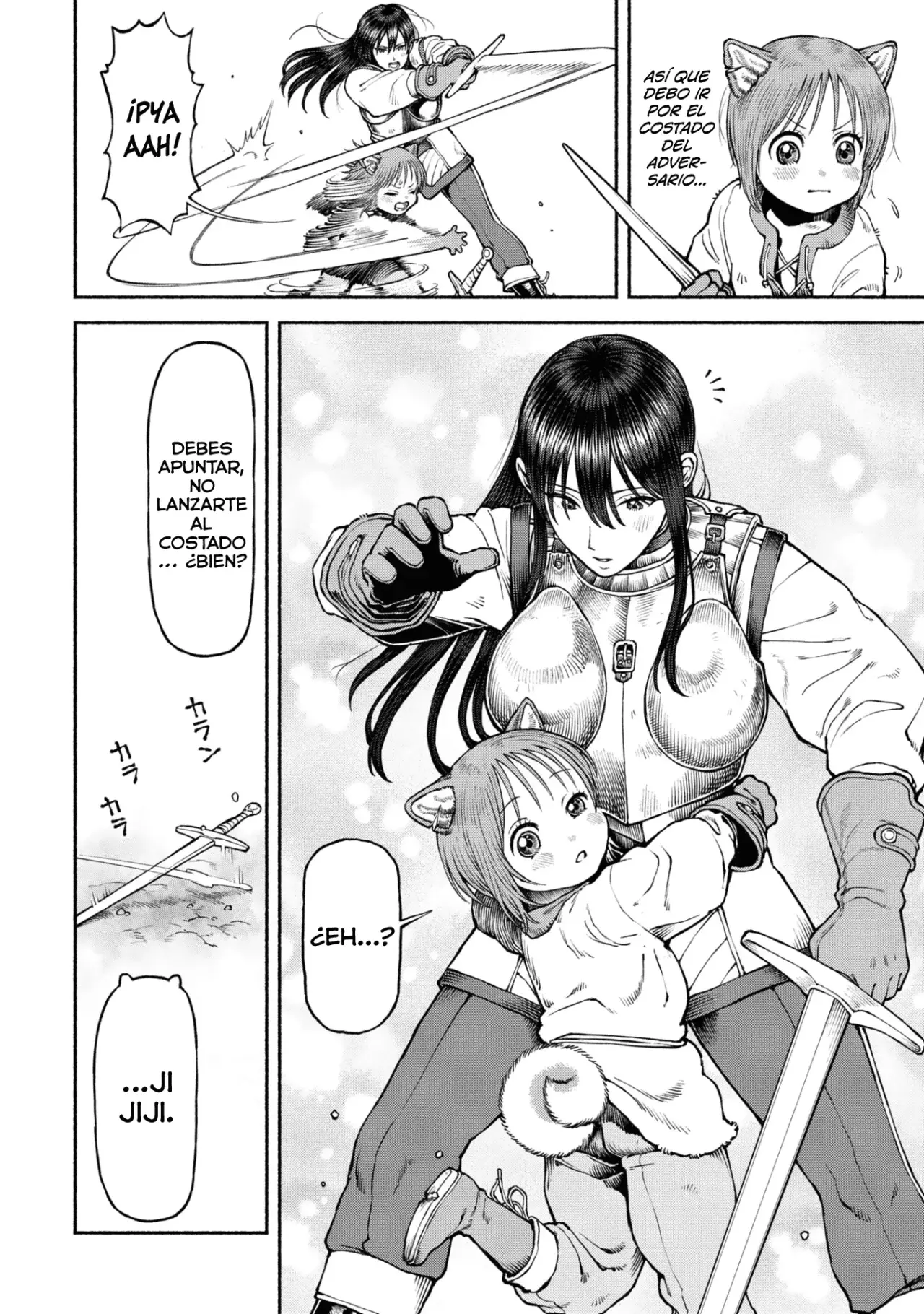 Onna Kishi to Kemomimi no Ko capítulo 40 página 6