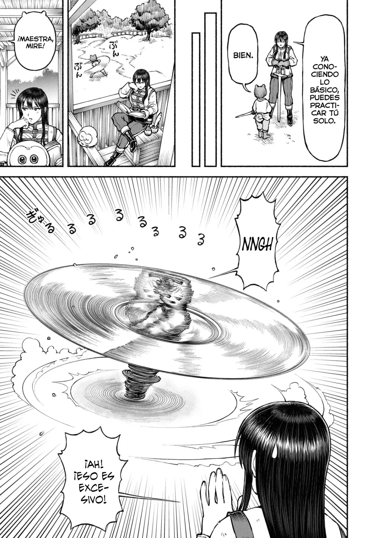 Onna Kishi to Kemomimi no Ko capítulo 40 página 7