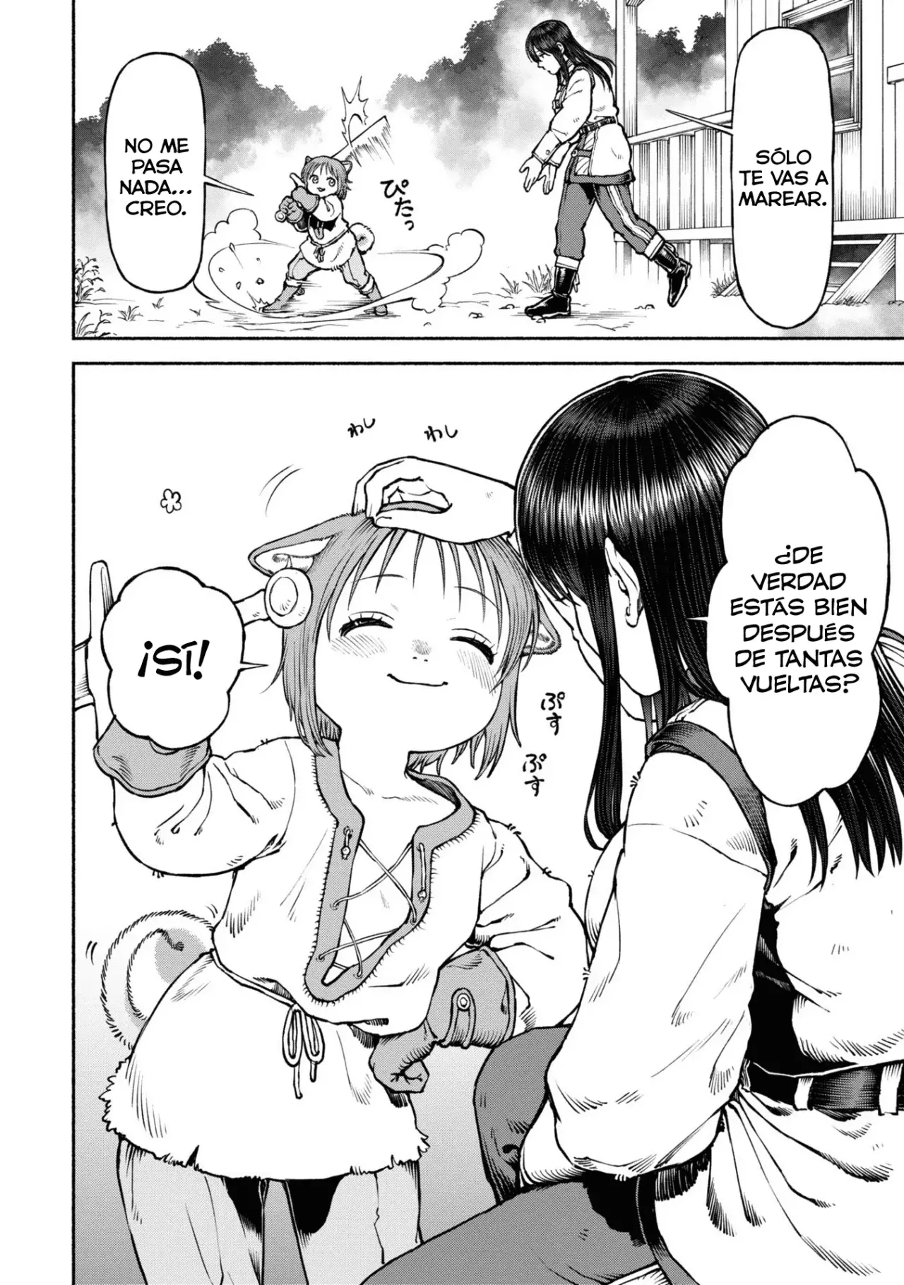 Onna Kishi to Kemomimi no Ko capítulo 40 página 8