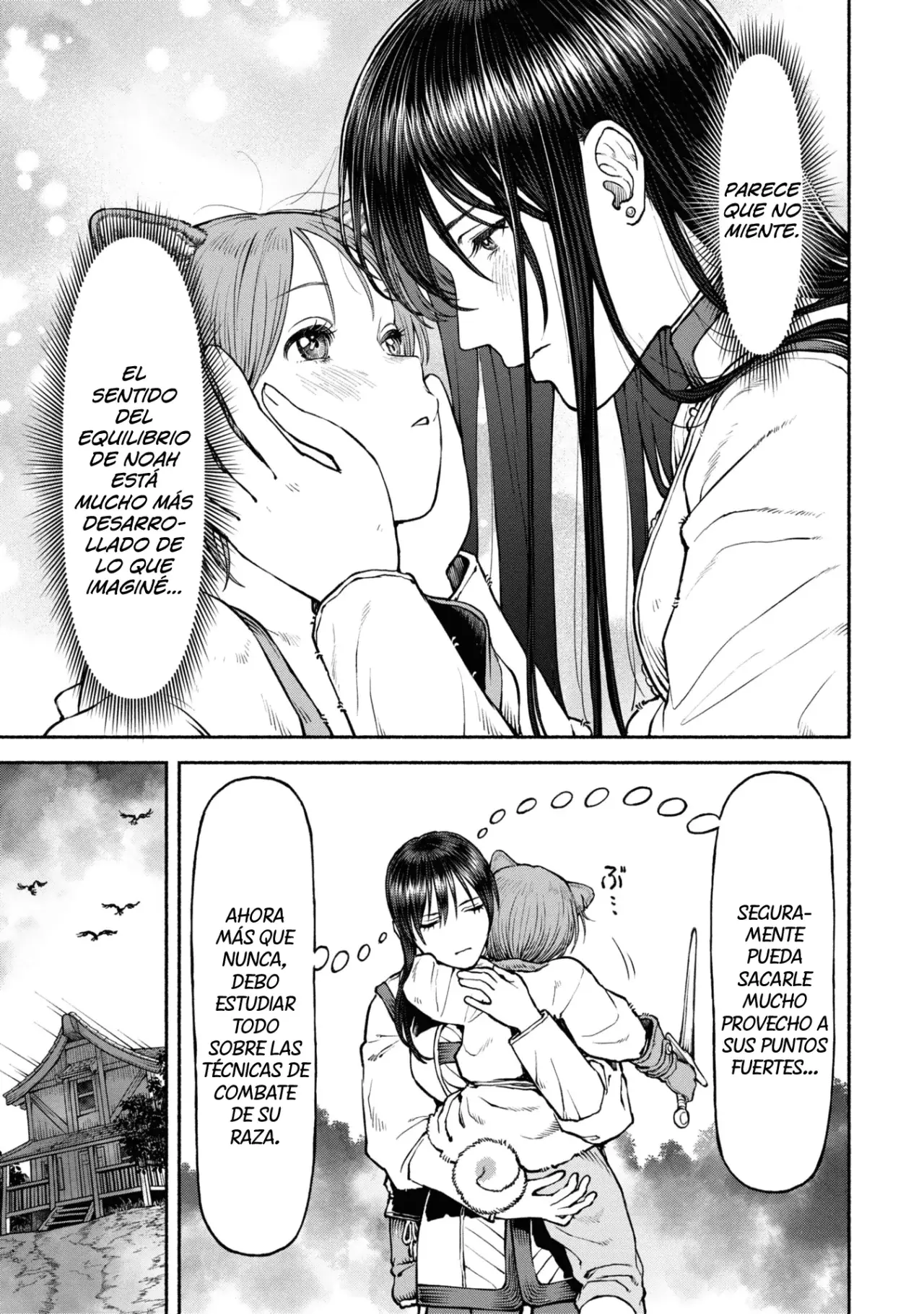 Onna Kishi to Kemomimi no Ko capítulo 40 página 9