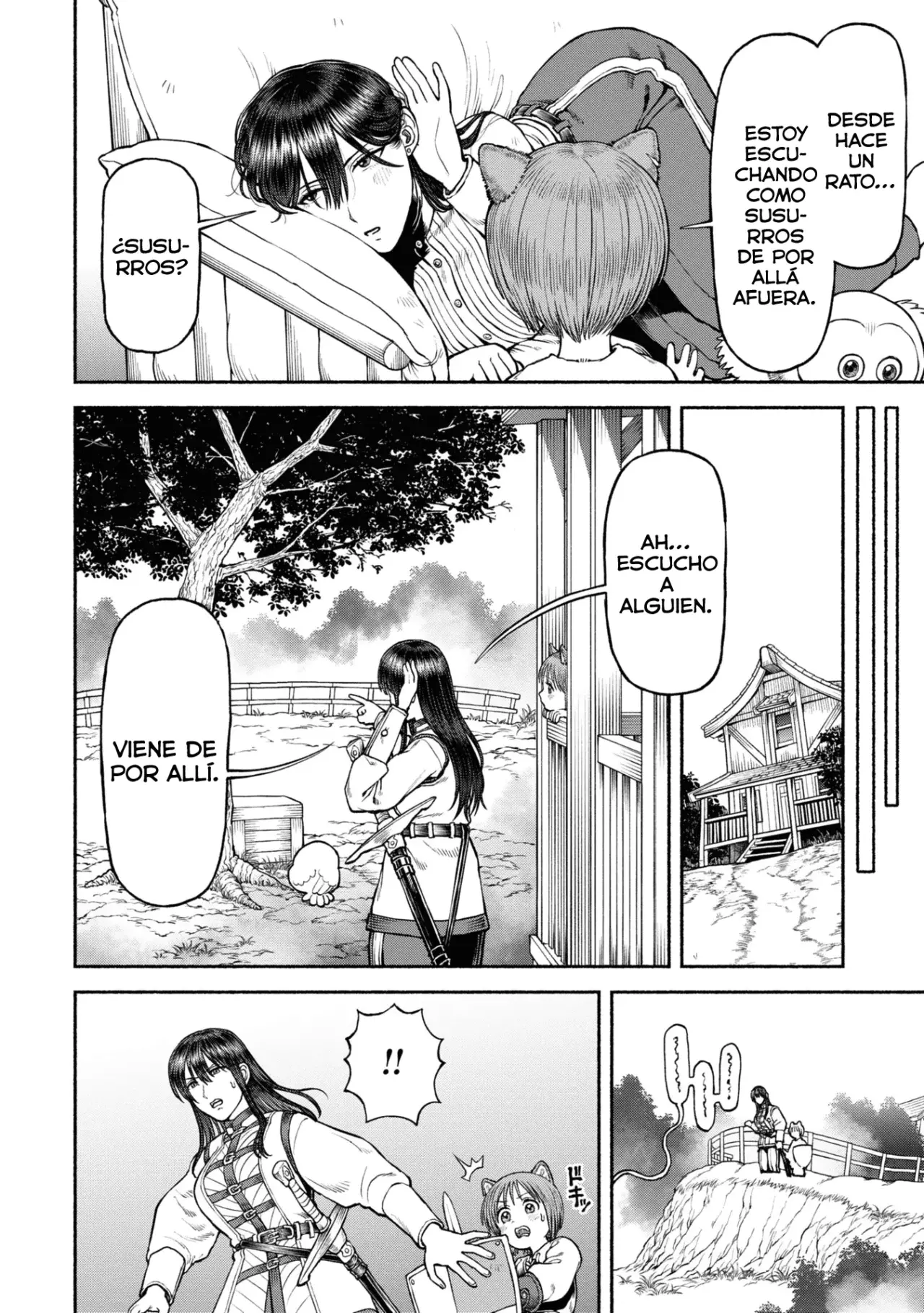 Onna Kishi to Kemomimi no Ko capítulo 42 página 4