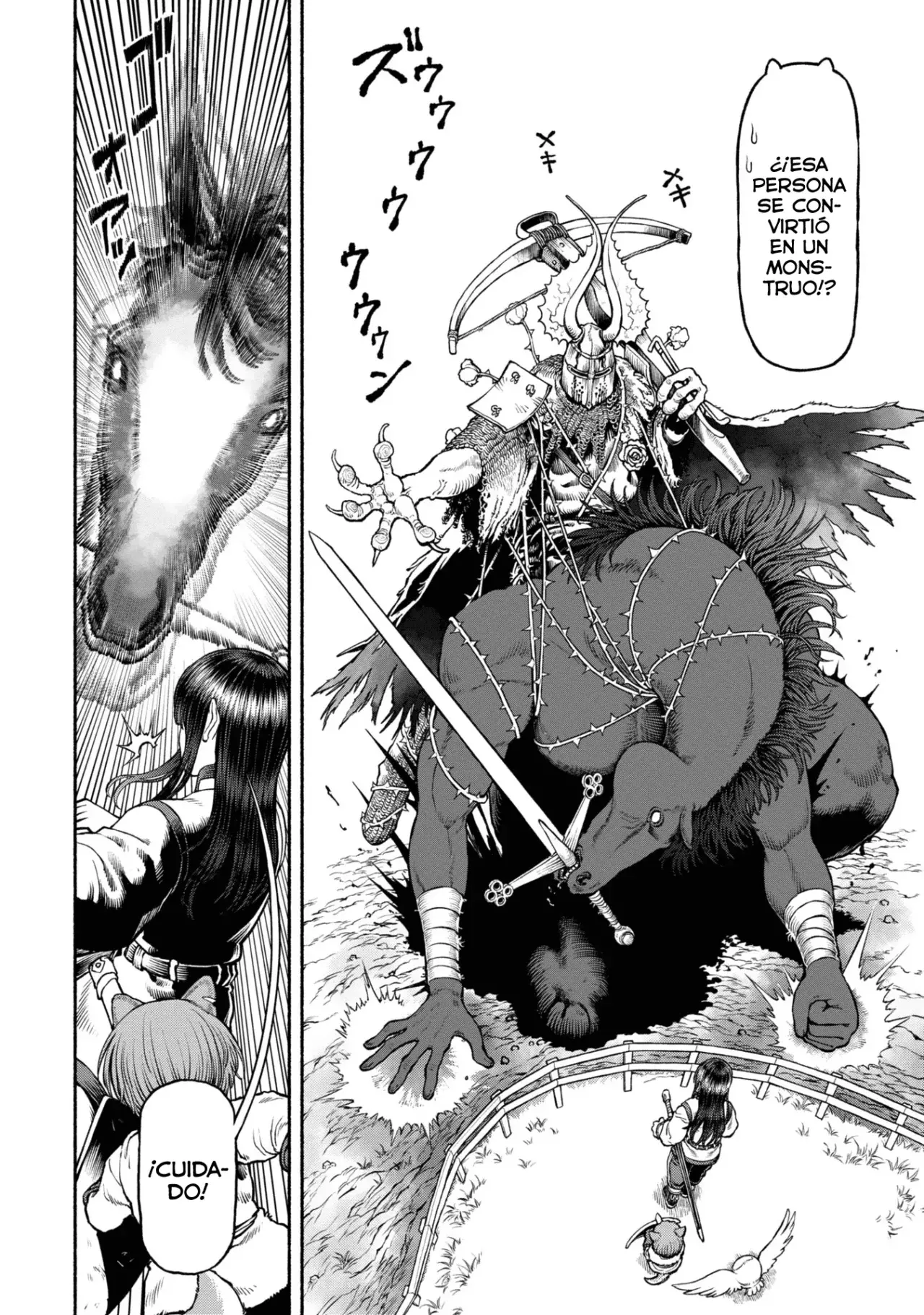 Onna Kishi to Kemomimi no Ko capítulo 42 página 8