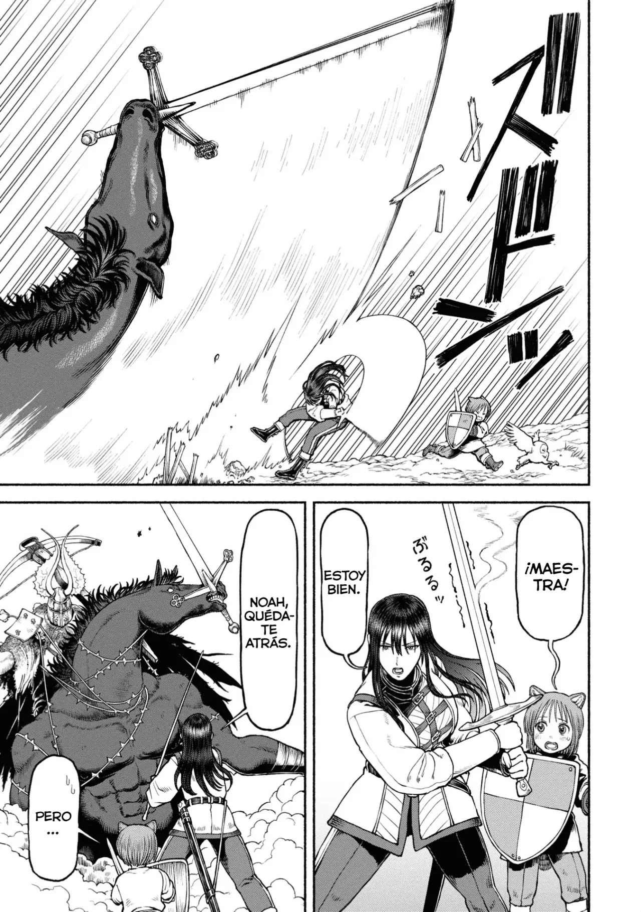 Onna Kishi to Kemomimi no Ko capítulo 42 página 9