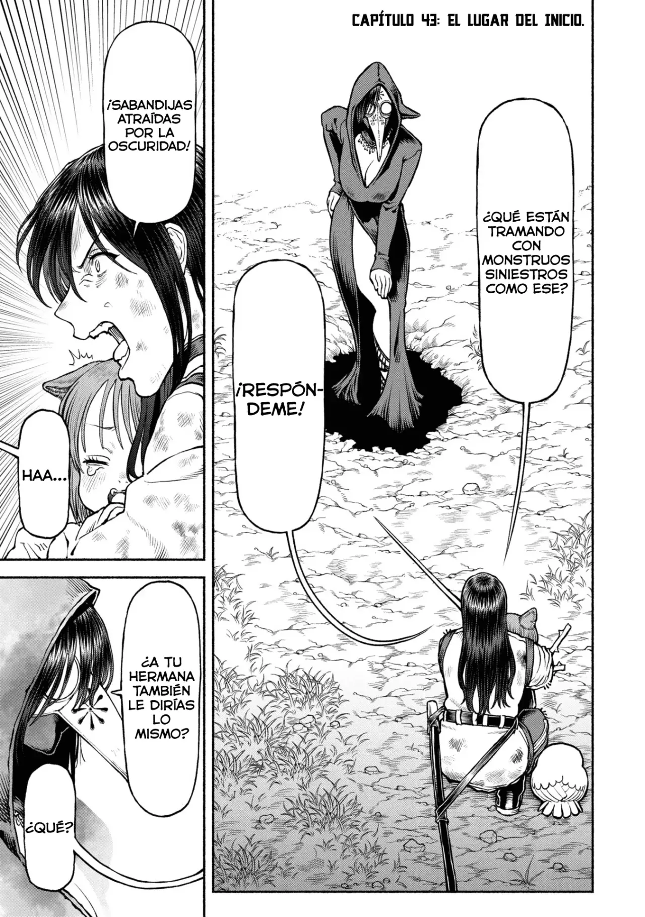 Onna Kishi to Kemomimi no Ko capítulo 43 página 3