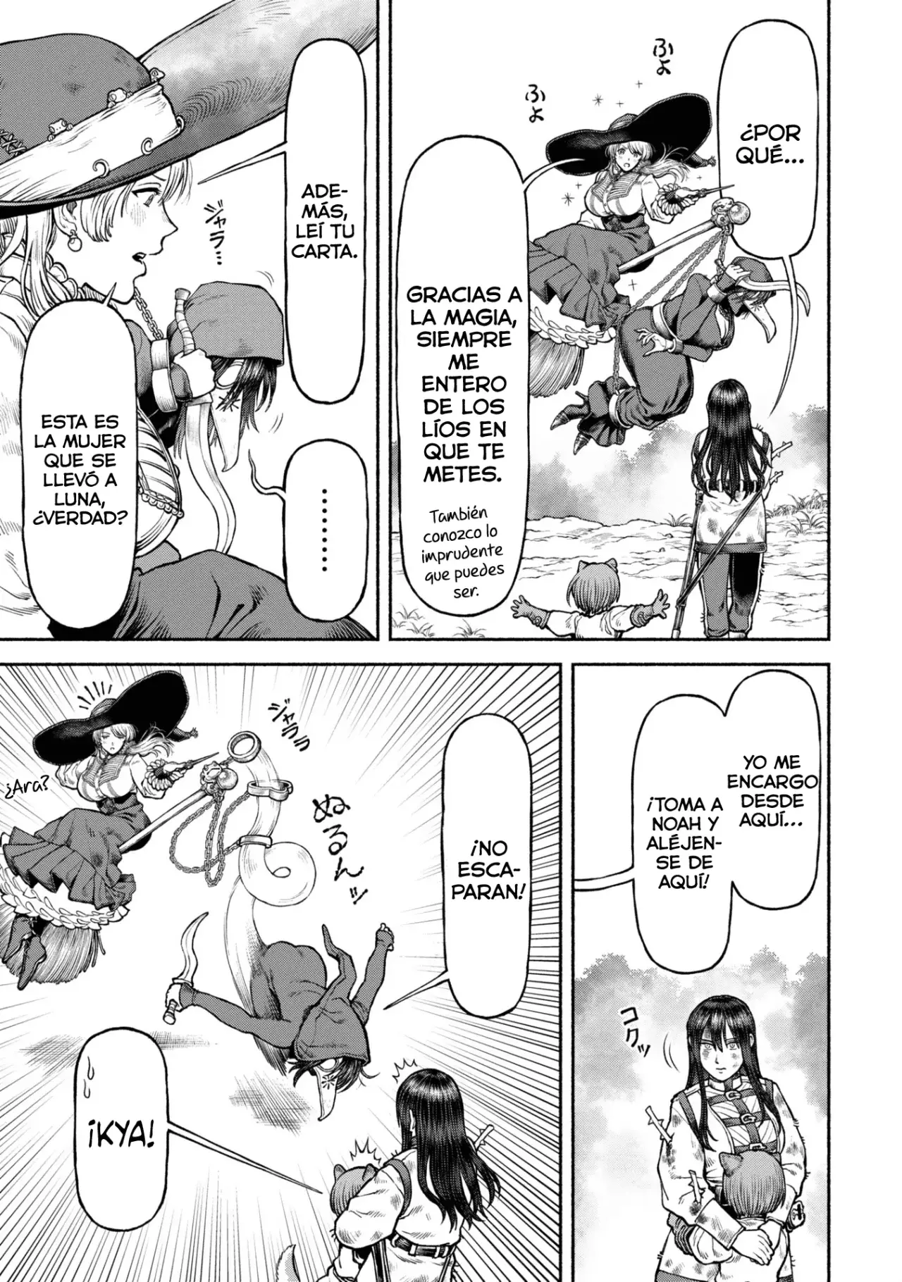Onna Kishi to Kemomimi no Ko capítulo 43 página 9