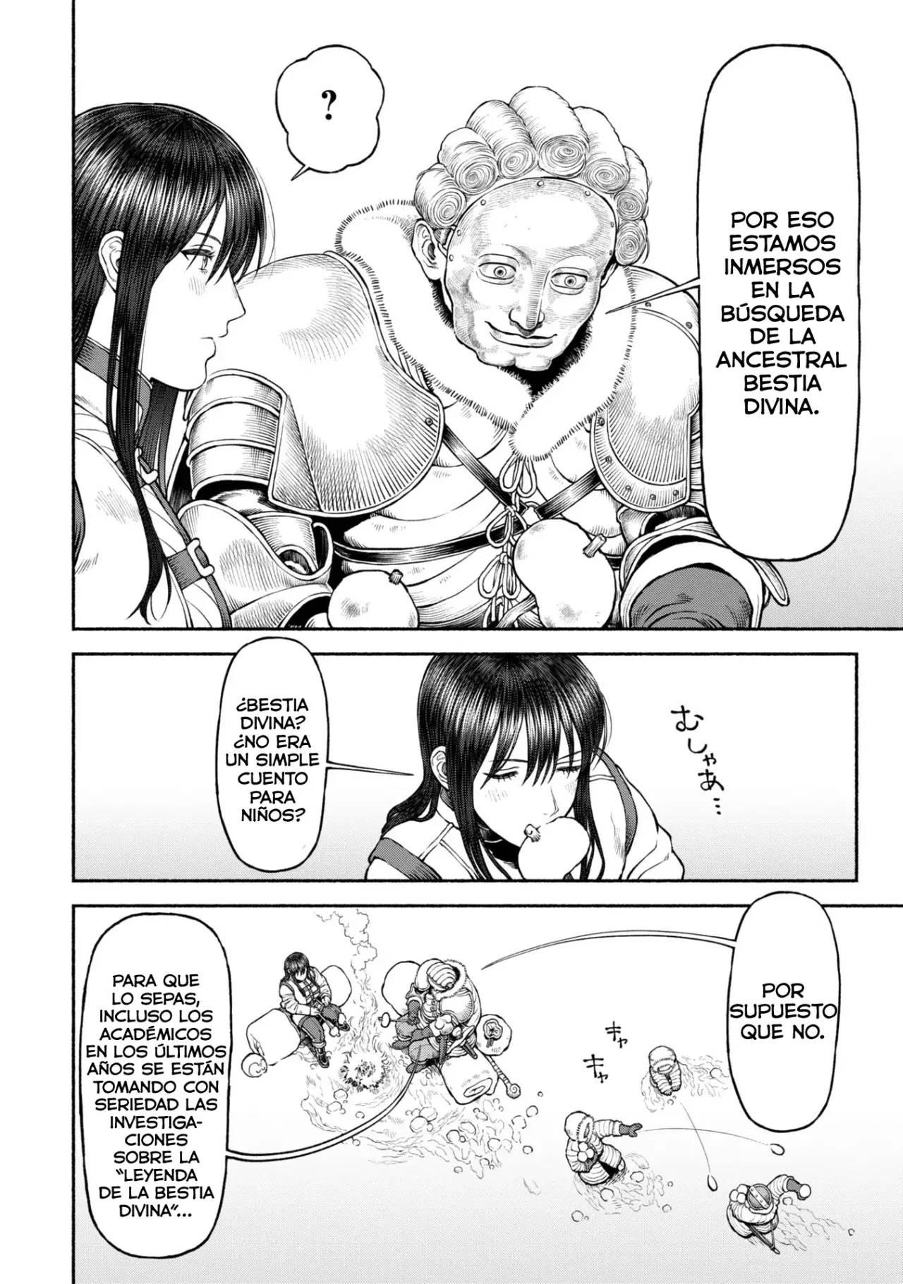 Onna Kishi to Kemomimi no Ko capítulo 44 página 4
