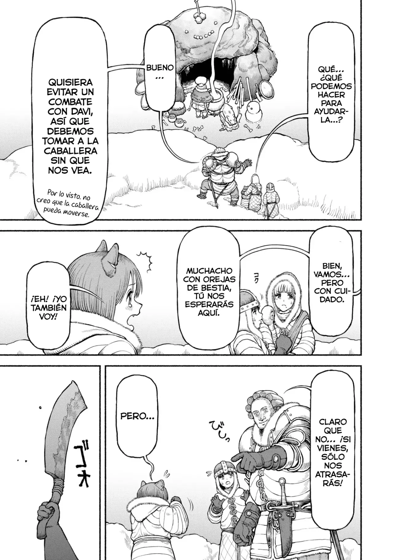 Onna Kishi to Kemomimi no Ko capítulo 47 página 10