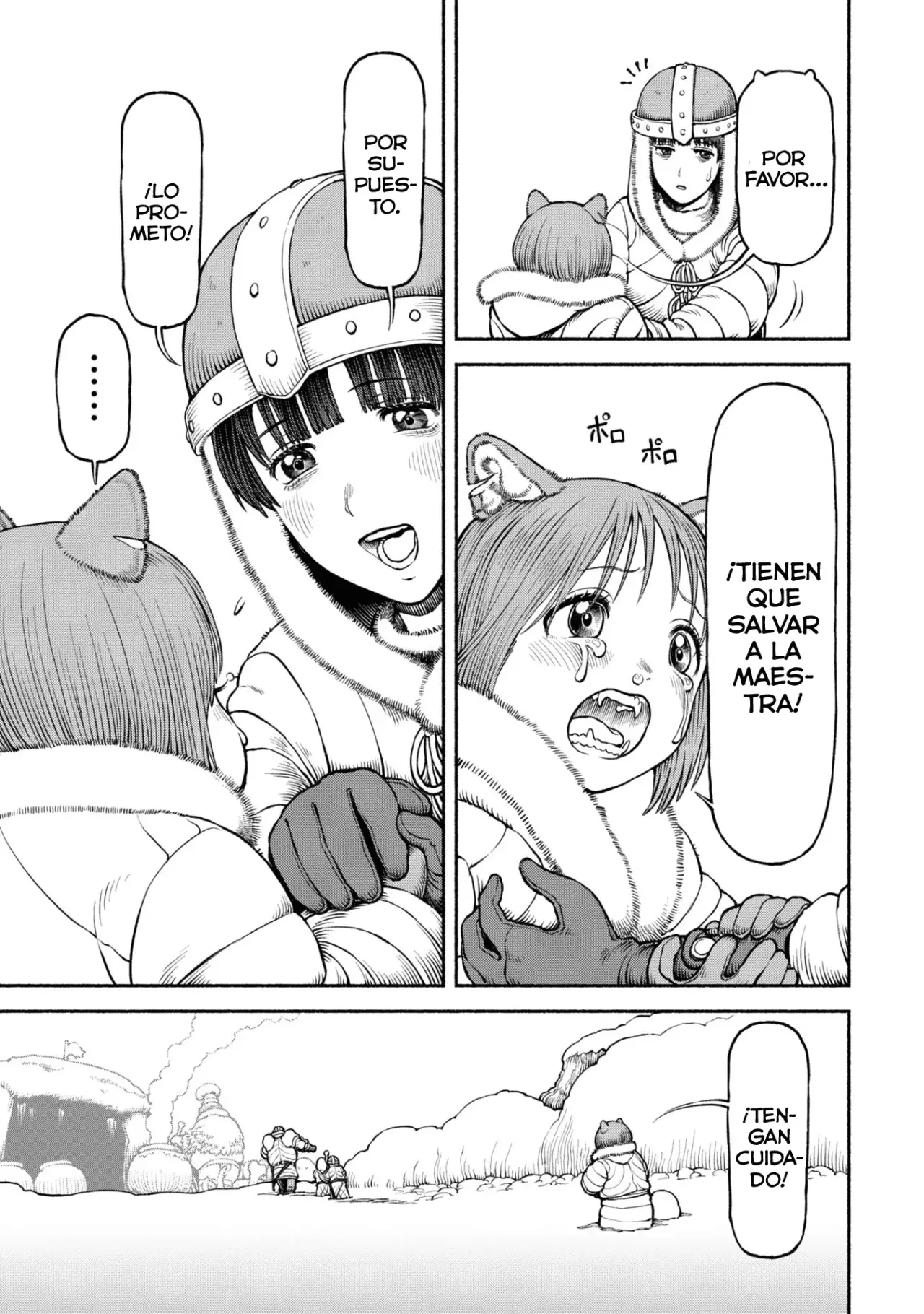 Onna Kishi to Kemomimi no Ko capítulo 47 página 12