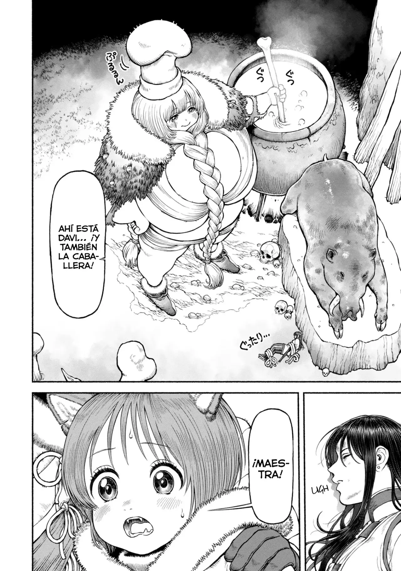 Onna Kishi to Kemomimi no Ko capítulo 47 página 9