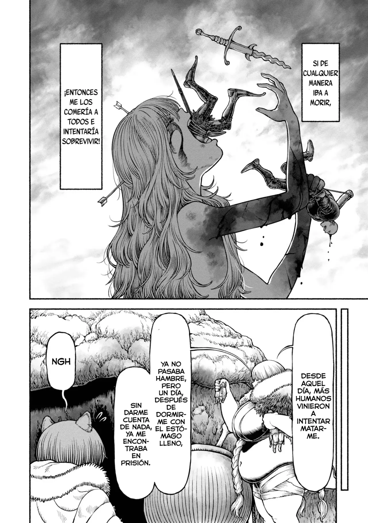 Onna Kishi to Kemomimi no Ko capítulo 48 página 11