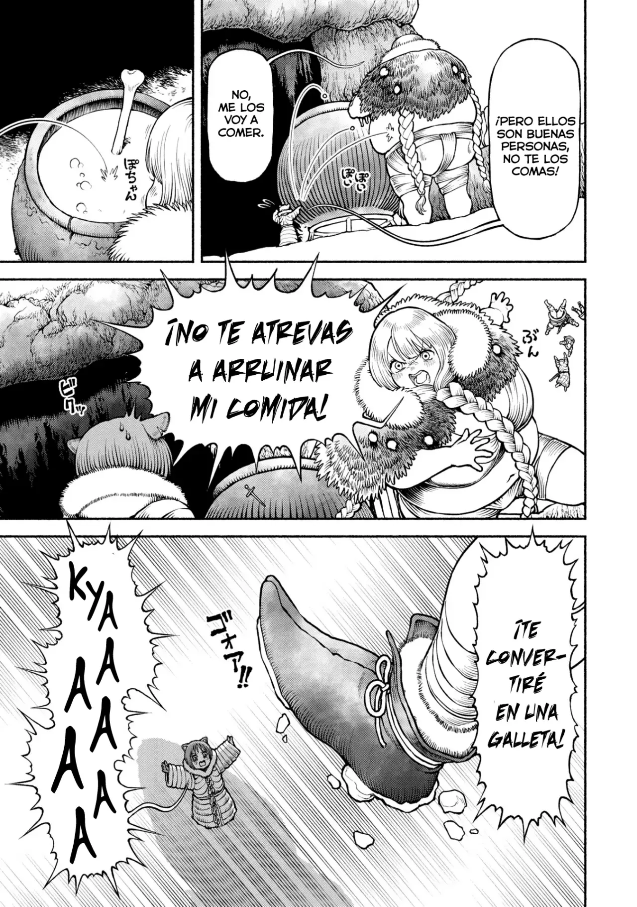 Onna Kishi to Kemomimi no Ko capítulo 48 página 12