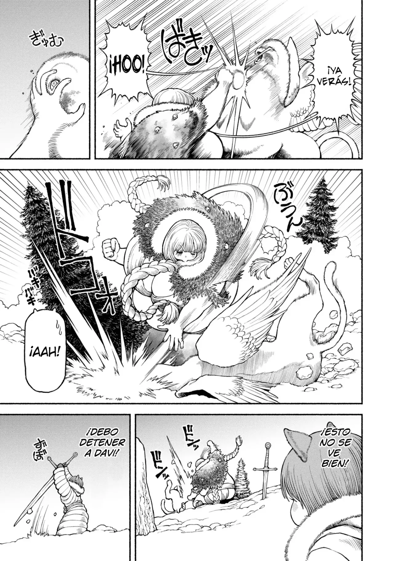 Onna Kishi to Kemomimi no Ko capítulo 49 página 7