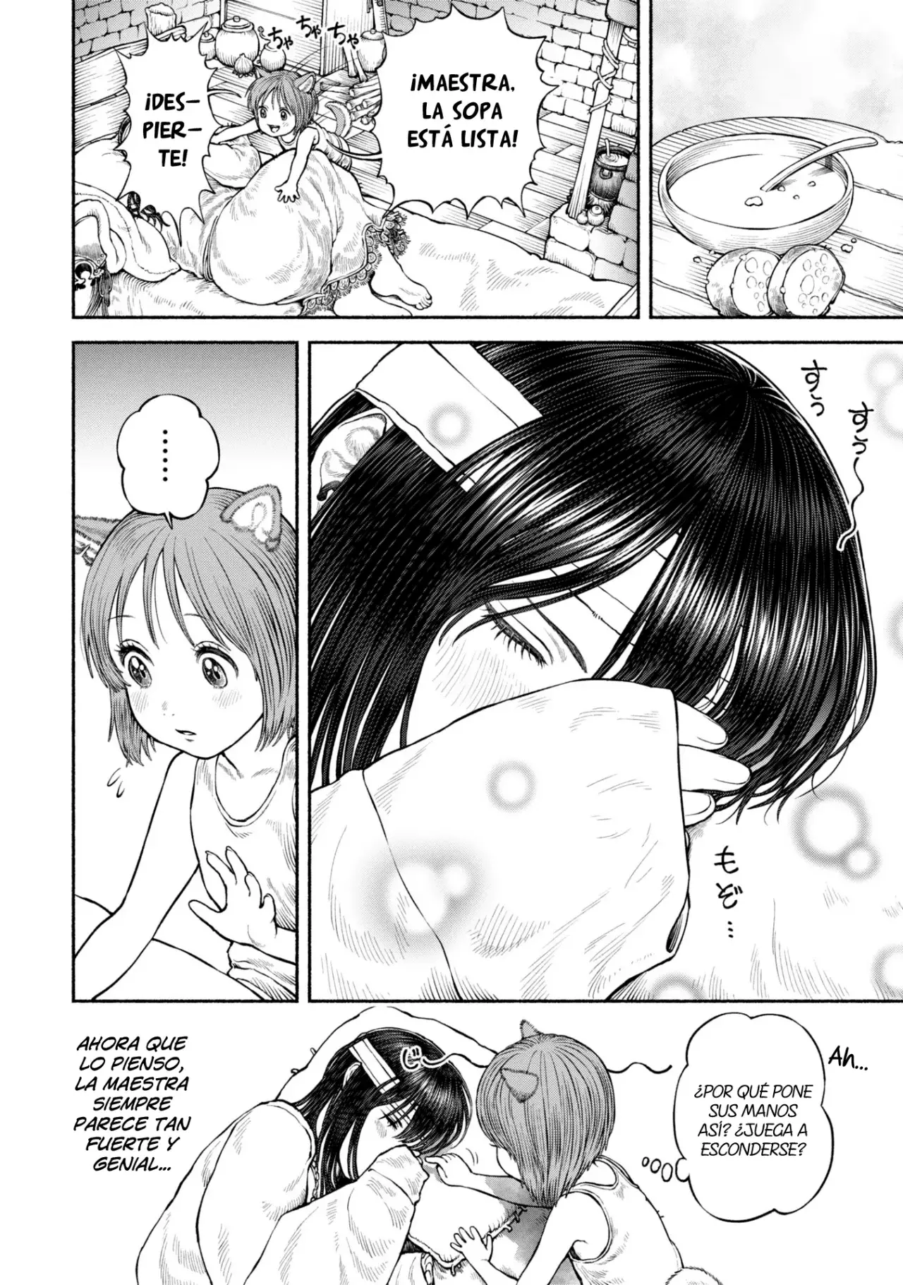 Onna Kishi to Kemomimi no Ko capítulo 51.6 página 6