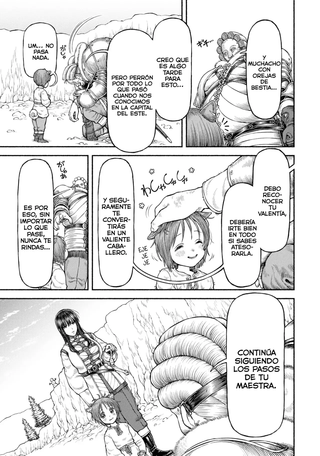 Onna Kishi to Kemomimi no Ko capítulo 51 página 13