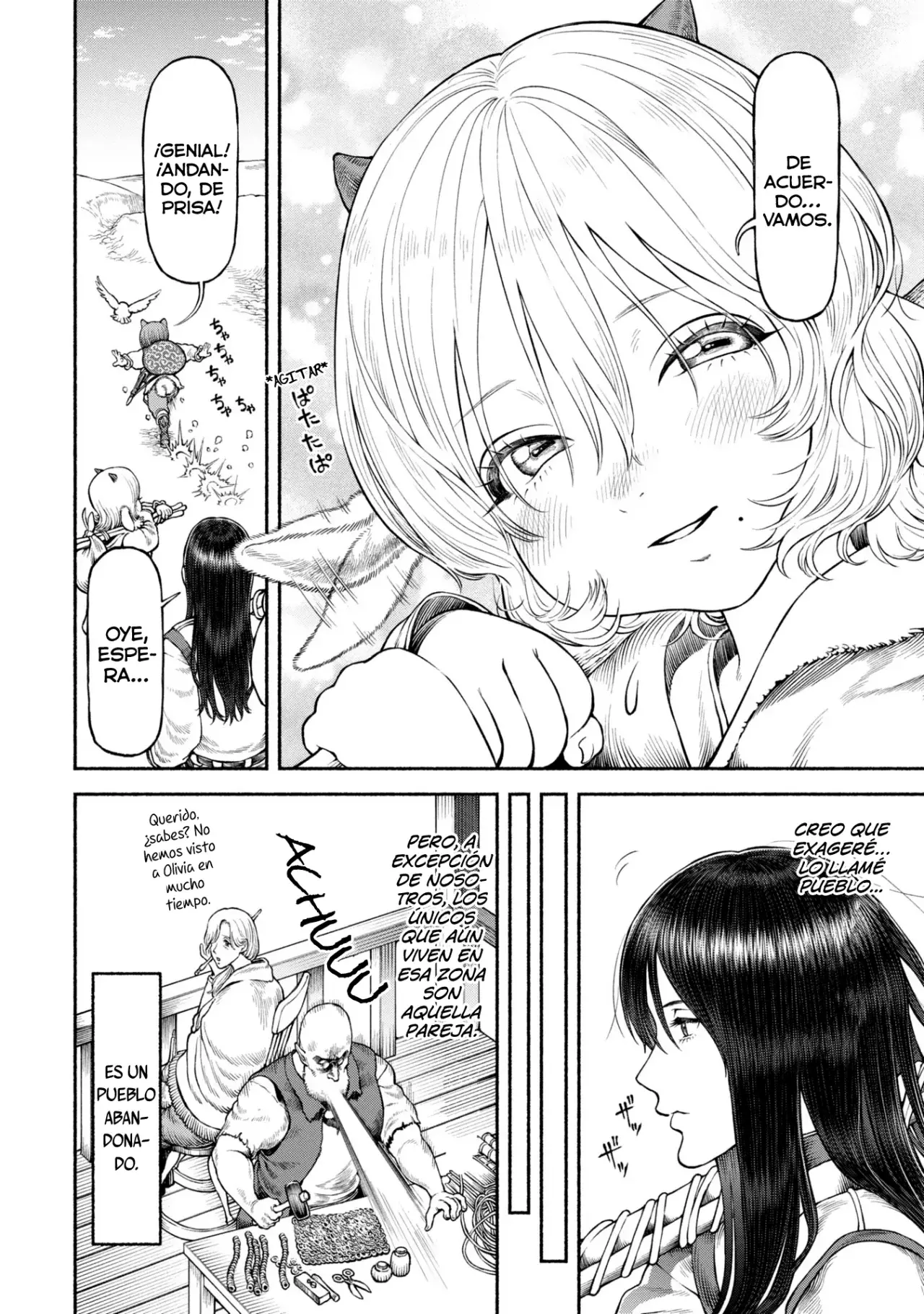 Onna Kishi to Kemomimi no Ko capítulo 52 página 13