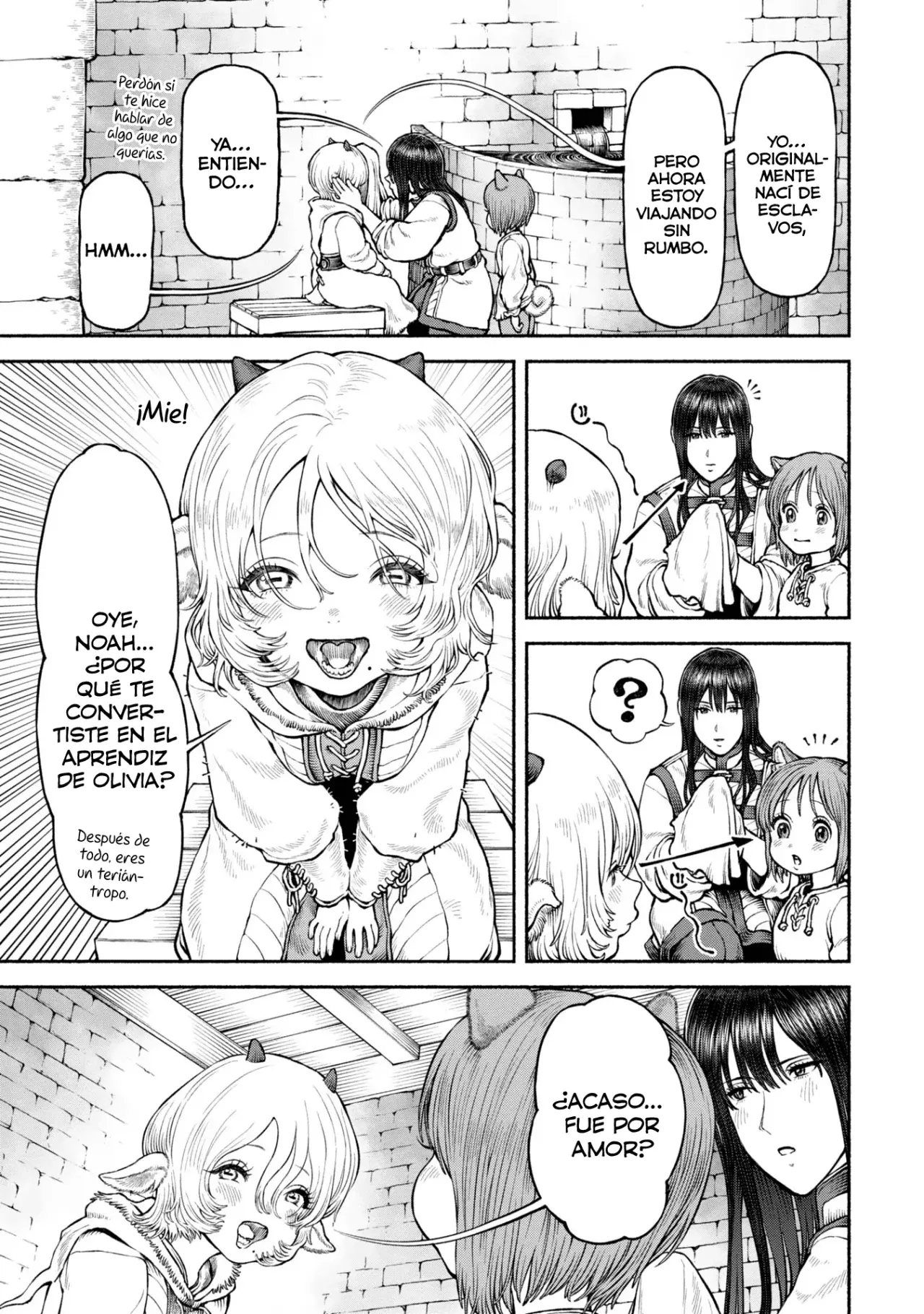 Onna Kishi to Kemomimi no Ko capítulo 52 página 8