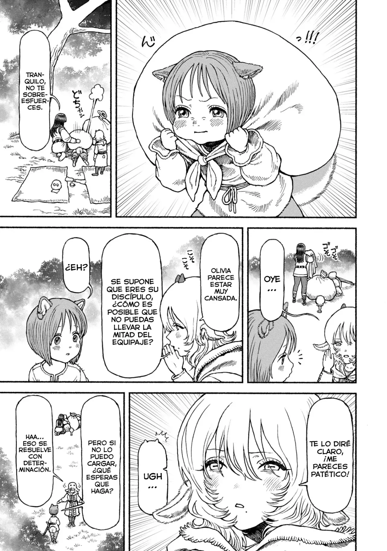 Onna Kishi to Kemomimi no Ko capítulo 53 página 3