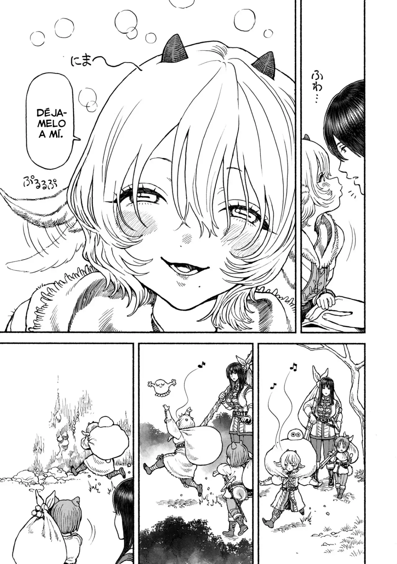 Onna Kishi to Kemomimi no Ko capítulo 53 página 5
