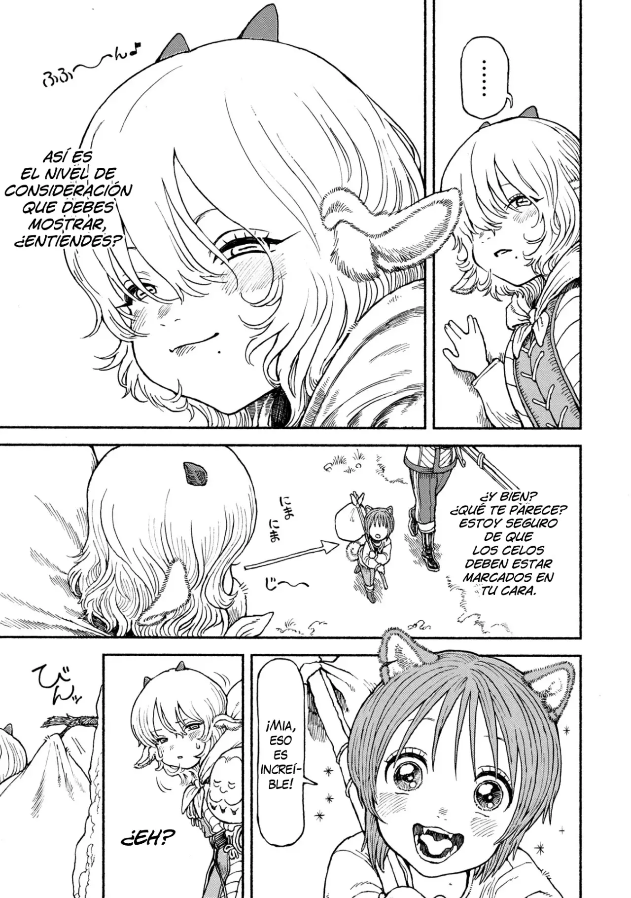 Onna Kishi to Kemomimi no Ko capítulo 53 página 7